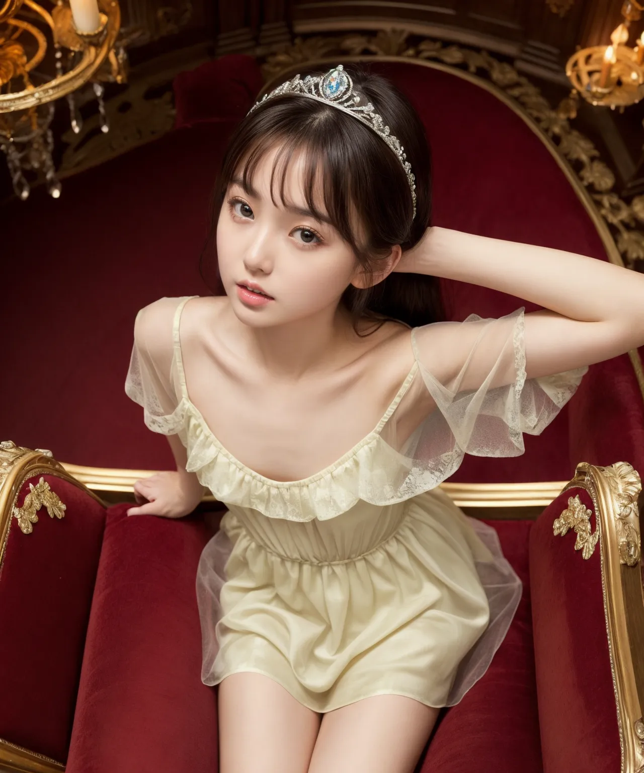 【「ロリ・小柄×下着（ブラジャー・パンティ）」AIエロ画像（リアル・実写・フォト風）3330枚まとめ！(22ページ目)のエロ画像9枚目
