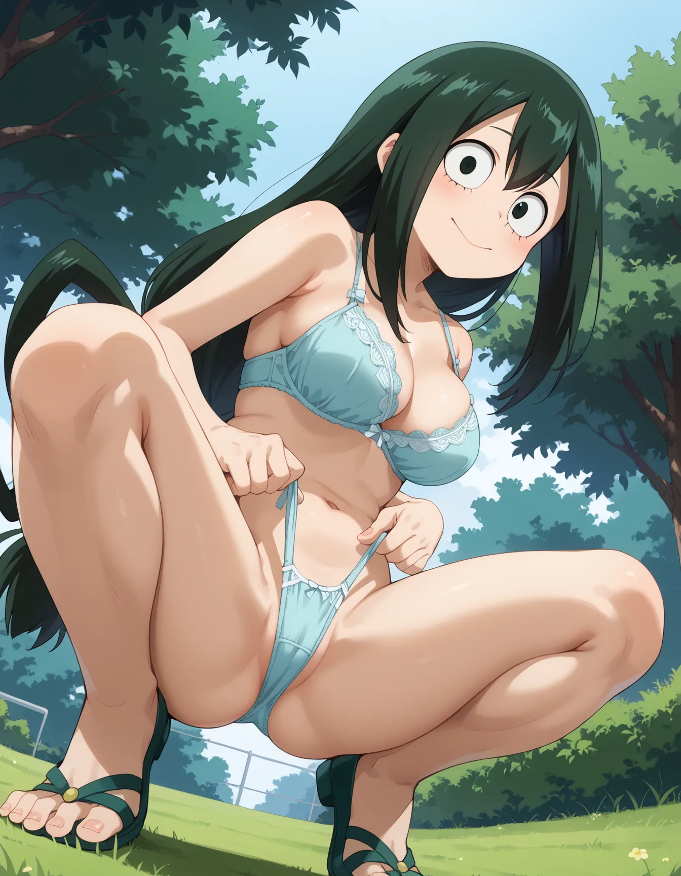 【「下着（ブラジャー・パンティ）」AIエロ画像（イラスト・アニメ・二次元風）15996枚まとめ！(107ページ目)のエロ画像16枚目