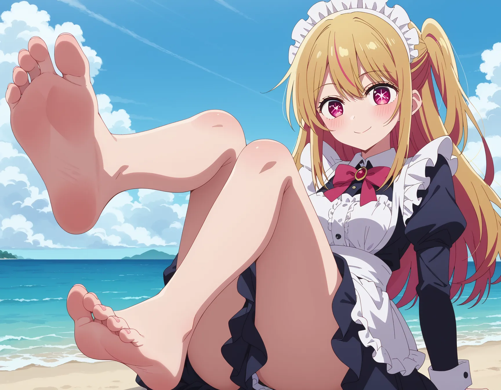 【「メイド」AIエロ画像（イラスト・アニメ・二次元風）516枚まとめ！(4ページ目)のエロ画像19枚目