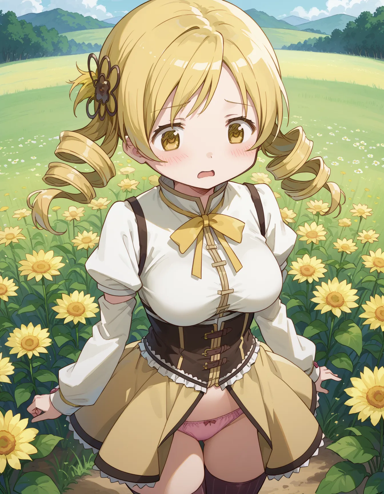 【「下着（ブラジャー・パンティ）」AIエロ画像（イラスト・アニメ・二次元風）15996枚まとめ！(106ページ目)のエロ画像17枚目