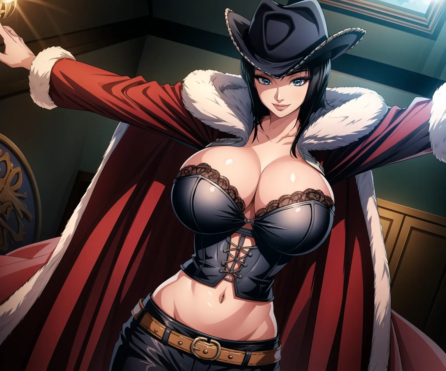 【「爆乳・超乳」AIエロ画像（イラスト・アニメ・二次元風）5621枚まとめ！(37ページ目)のエロ画像17枚目