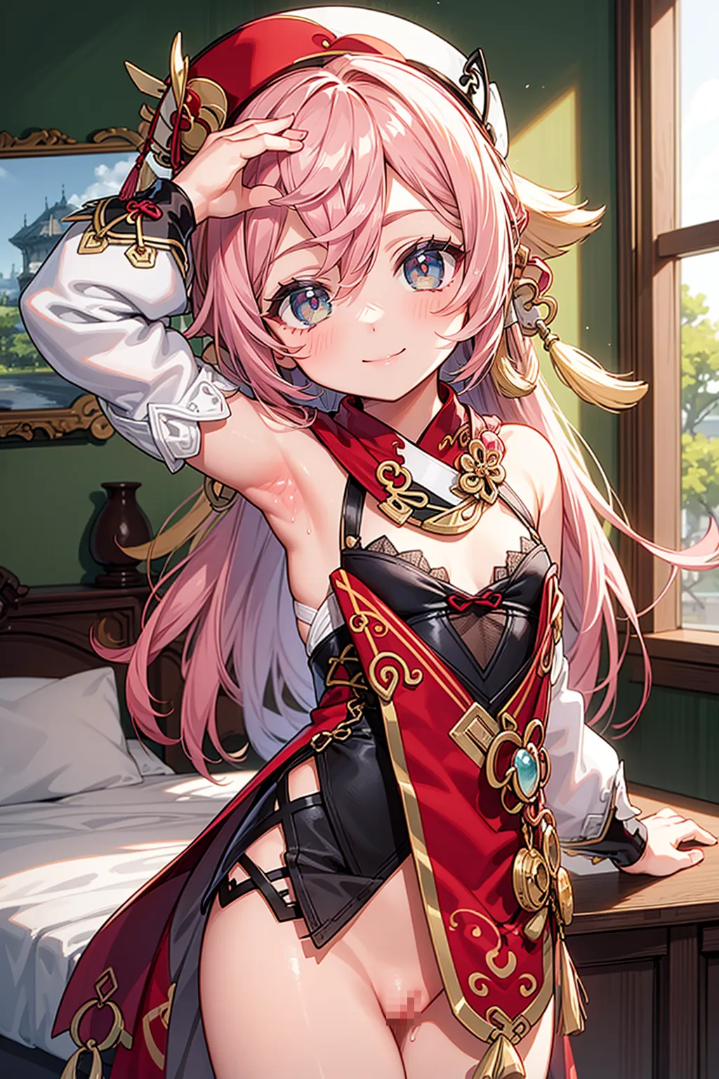 【「貧乳」AIエロ画像（イラスト・アニメ・二次元風）8390枚まとめ！(57ページ目)のエロ画像16枚目