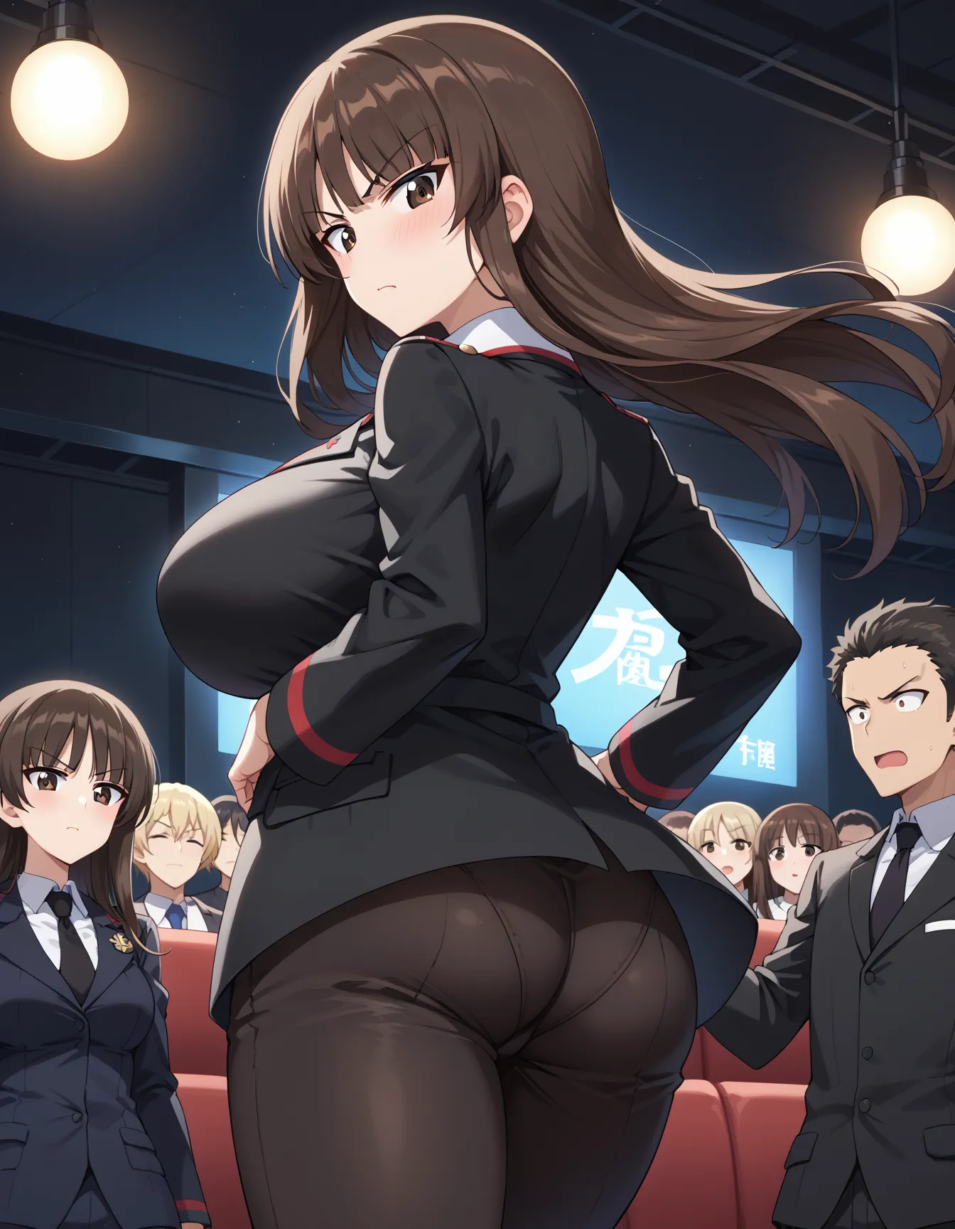 【「爆乳・超乳」AIエロ画像（イラスト・アニメ・二次元風）5621枚まとめ！(37ページ目)のエロ画像13枚目