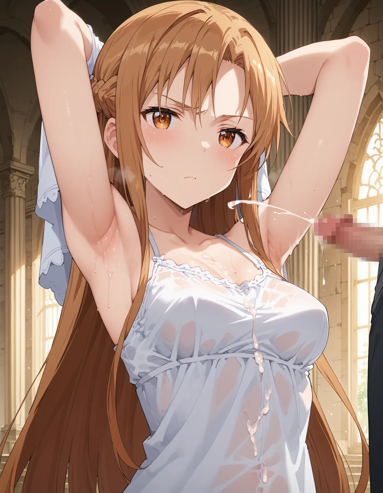 【「下着（ブラジャー・パンティ）」AIエロ画像（イラスト・アニメ・二次元風）15996枚まとめ！(105ページ目)のエロ画像9枚目