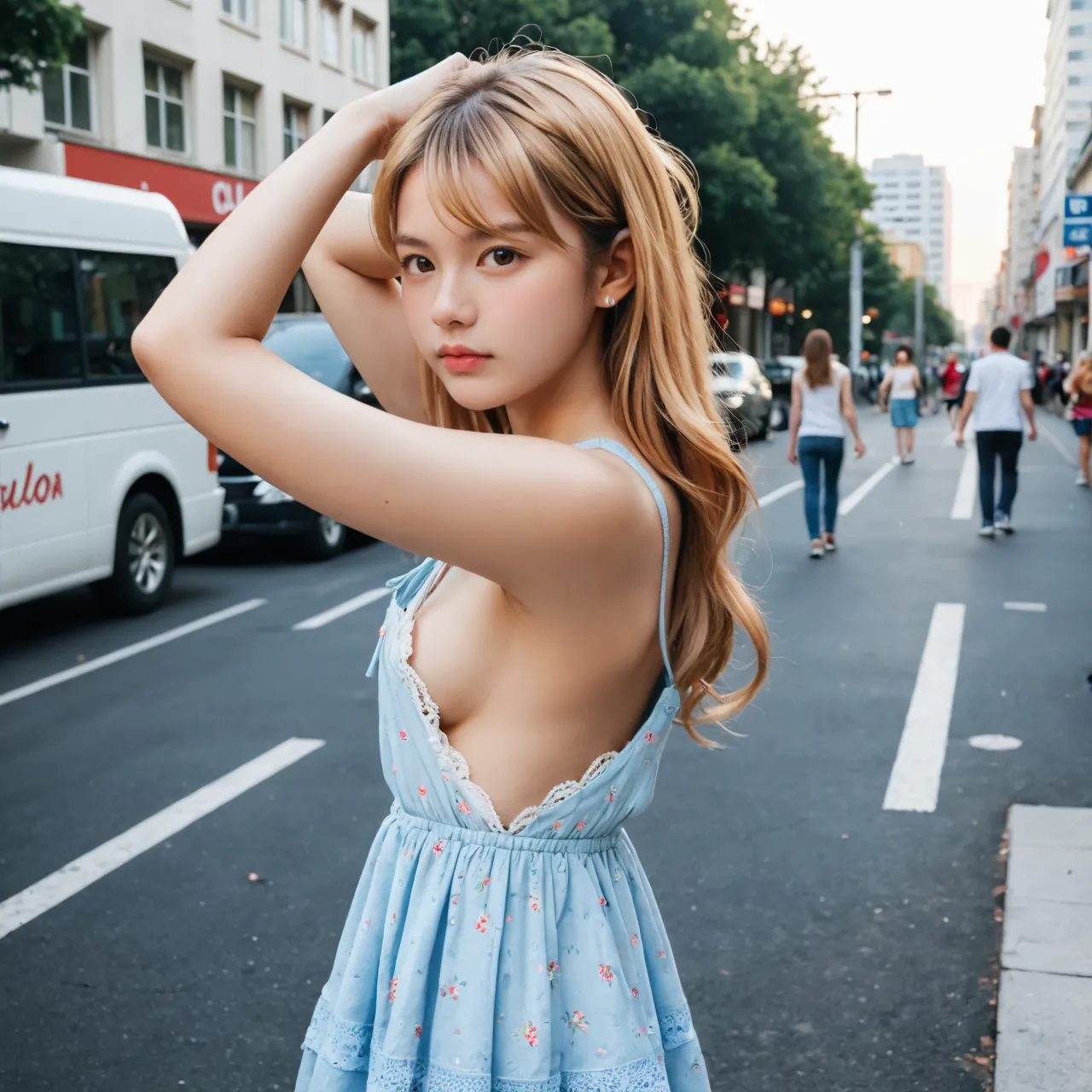 【「腋・脇×下着（ブラジャー・パンティ）」AIエロ画像（リアル・実写・フォト風）588枚まとめ！(4ページ目)のエロ画像20枚目