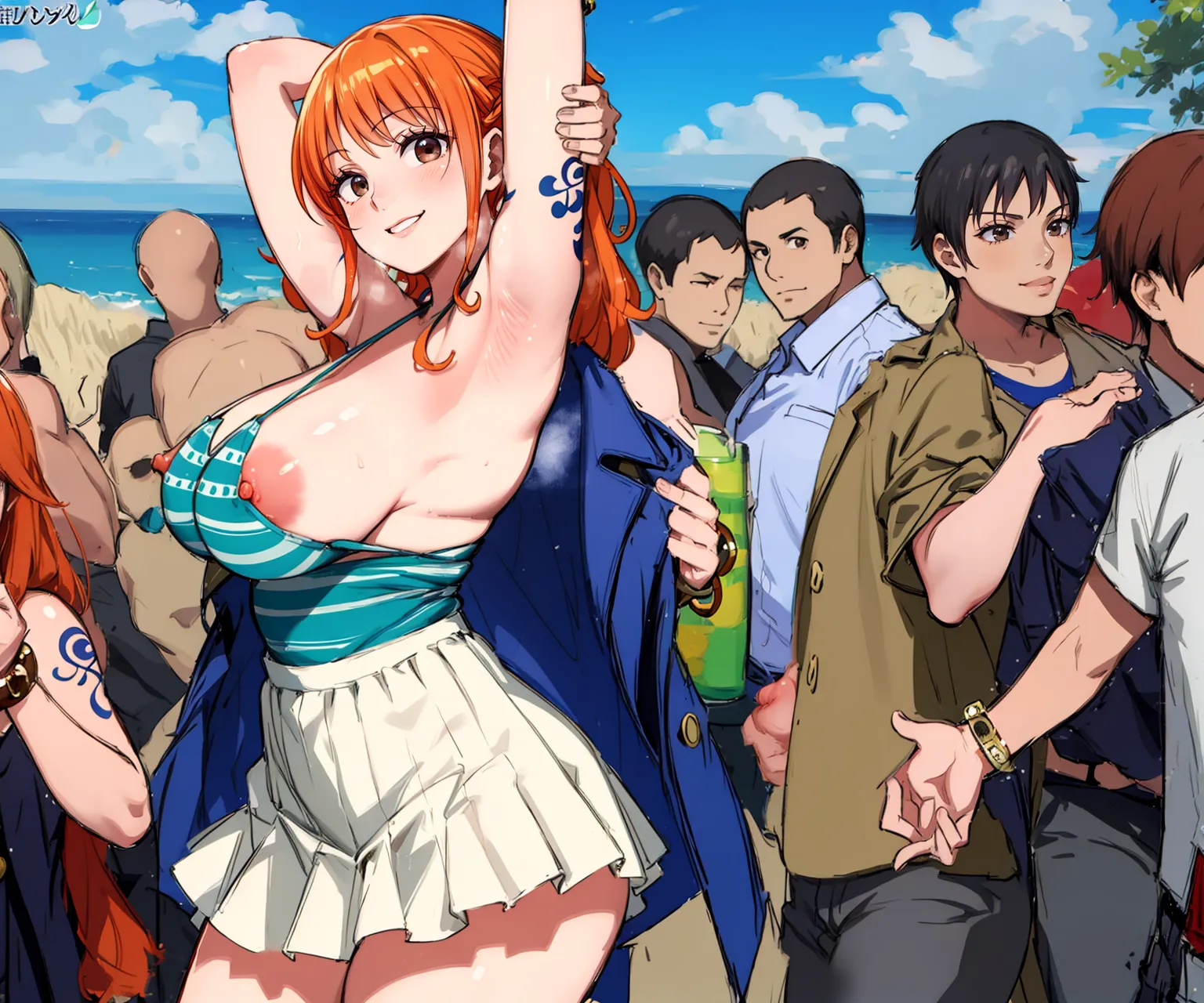 【「下着（ブラジャー・パンティ）」AIエロ画像（イラスト・アニメ・二次元風）15996枚まとめ！(104ページ目)のエロ画像4枚目