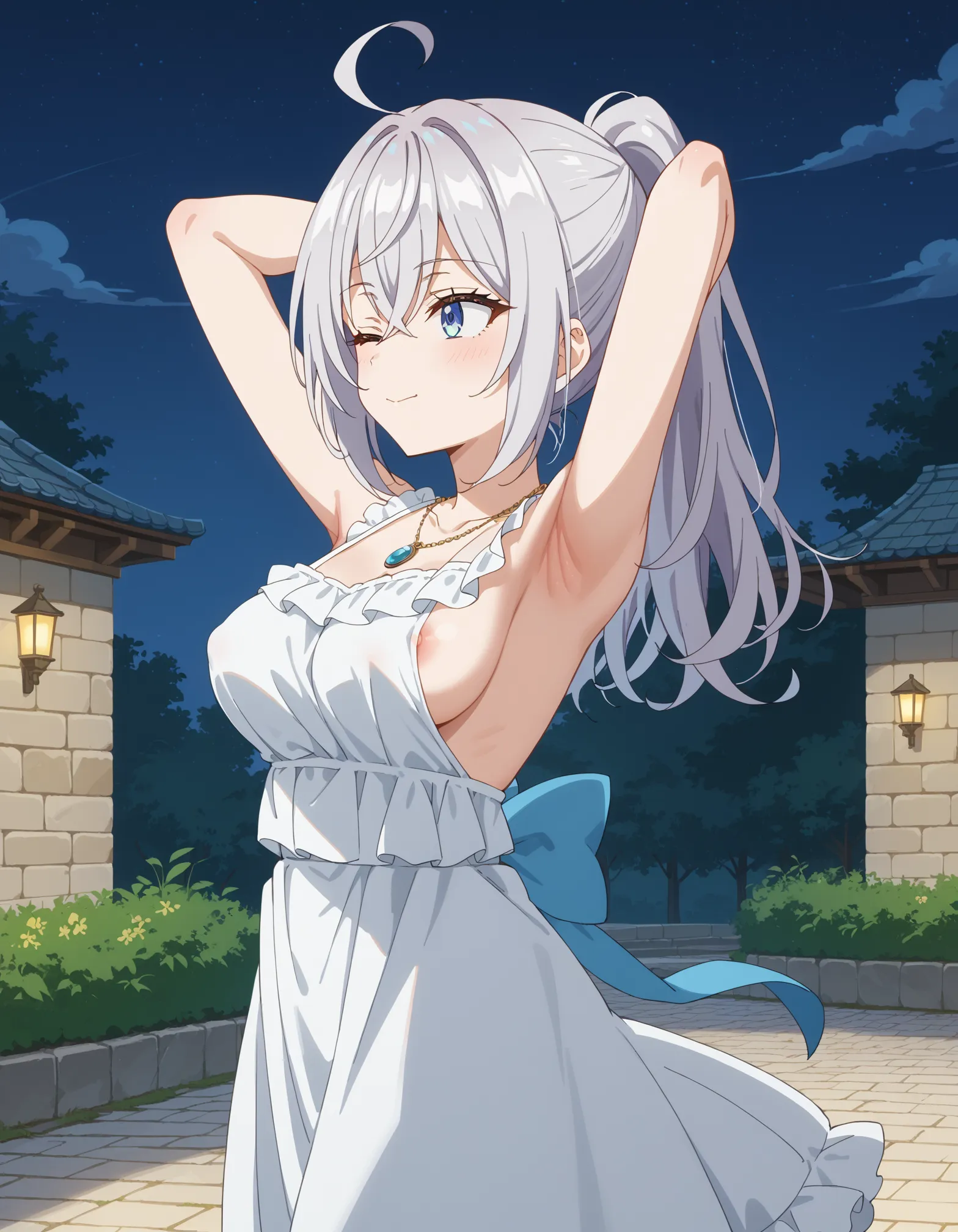 【「下着（ブラジャー・パンティ）」AIエロ画像（イラスト・アニメ・二次元風）15996枚まとめ！(104ページ目)のエロ画像3枚目