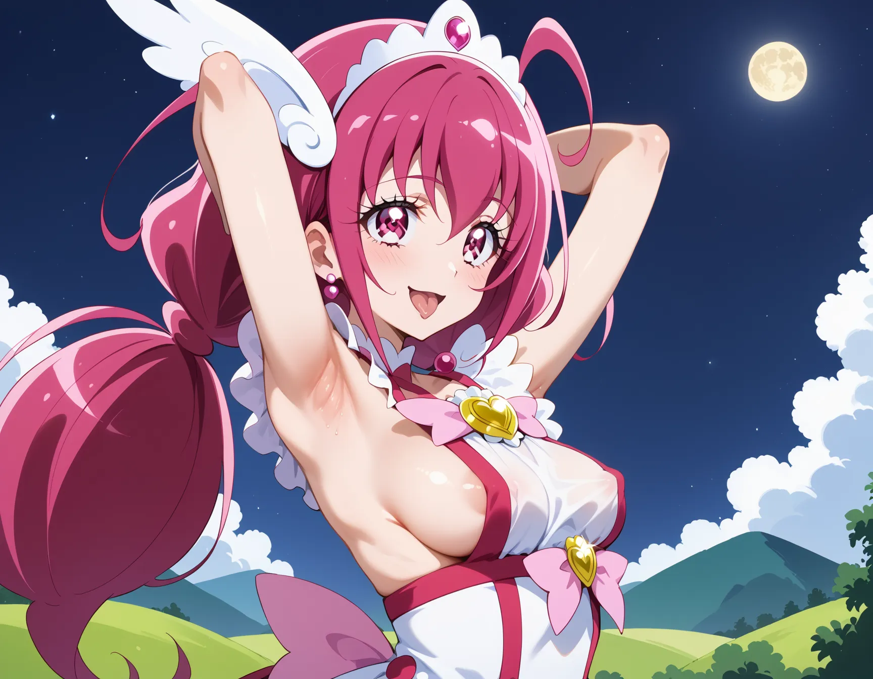 【「下着（ブラジャー・パンティ）」AIエロ画像（イラスト・アニメ・二次元風）15996枚まとめ！(103ページ目)のエロ画像26枚目