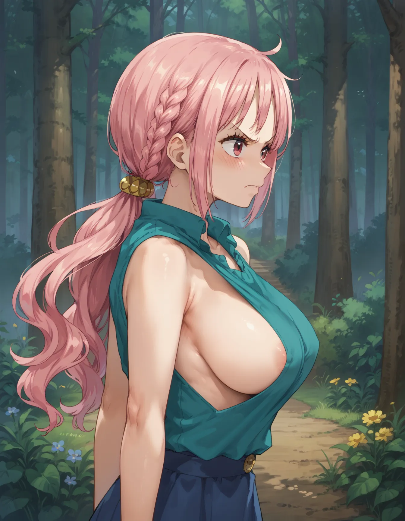 【「下着（ブラジャー・パンティ）」AIエロ画像（イラスト・アニメ・二次元風）15996枚まとめ！(103ページ目)のエロ画像13枚目