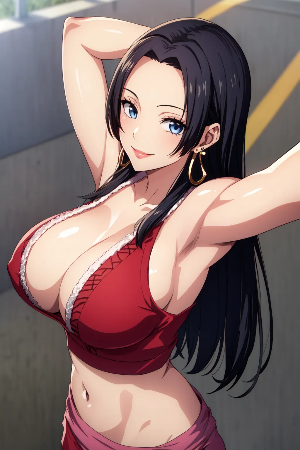 【「爆乳・超乳」AIエロ画像（イラスト・アニメ・二次元風）5621枚まとめ！(36ページ目)のエロ画像22枚目