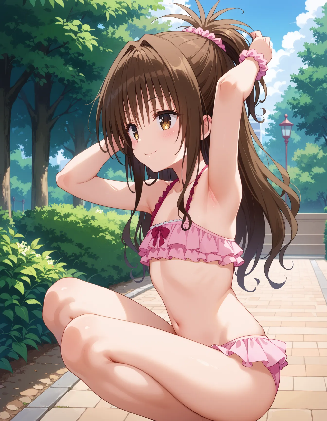【「貧乳」AIエロ画像（イラスト・アニメ・二次元風）8390枚まとめ！(55ページ目)のエロ画像29枚目