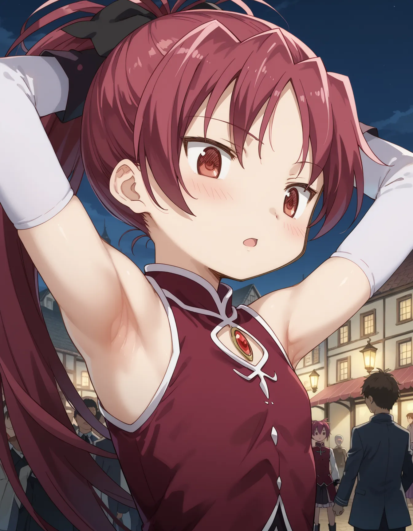 【「腋・脇」AIエロ画像（イラスト・アニメ・二次元風）4705枚まとめ！(30ページ目)のエロ画像20枚目