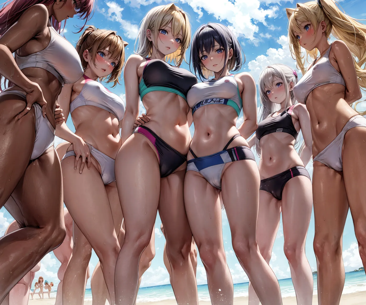 【「下着（ブラジャー・パンティ）」AIエロ画像（イラスト・アニメ・二次元風）15996枚まとめ！(101ページ目)のエロ画像4枚目