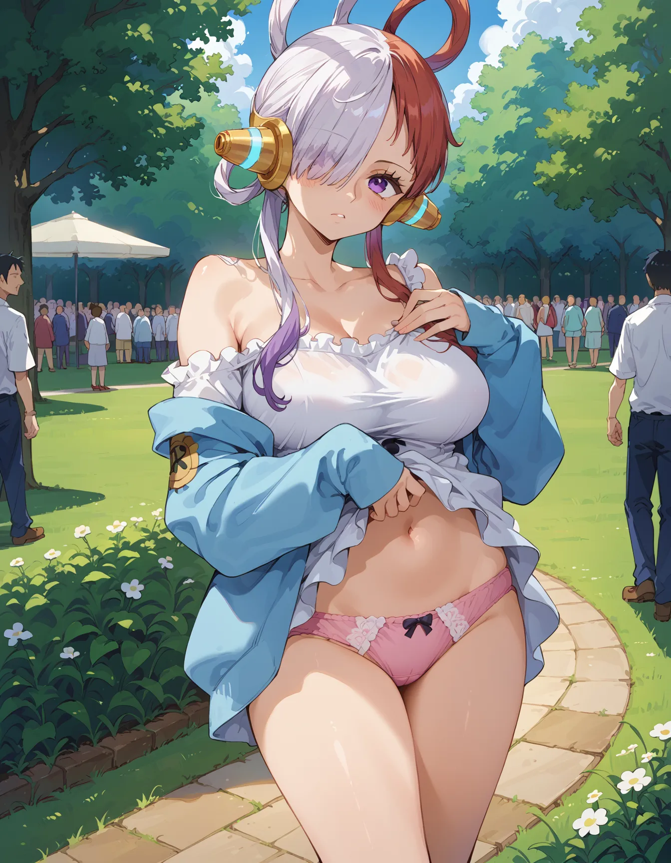 【「下着（ブラジャー・パンティ）」AIエロ画像（イラスト・アニメ・二次元風）15996枚まとめ！(100ページ目)のエロ画像14枚目