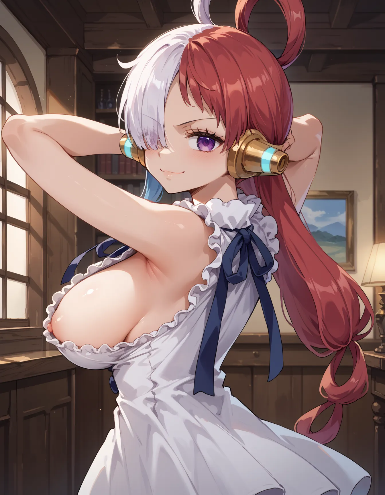 【「下着（ブラジャー・パンティ）」AIエロ画像（イラスト・アニメ・二次元風）15996枚まとめ！(100ページ目)のエロ画像11枚目