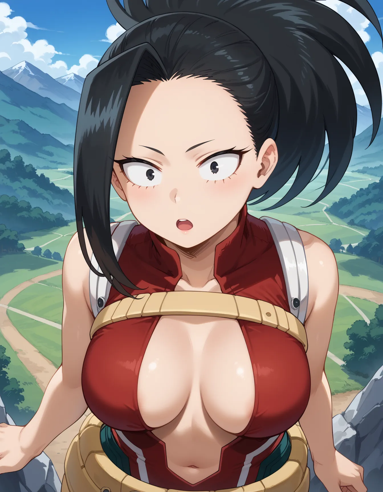 【「巨乳」AIエロ画像（イラスト・アニメ・二次元風）26161枚まとめ！(167ページ目)のエロ画像24枚目
