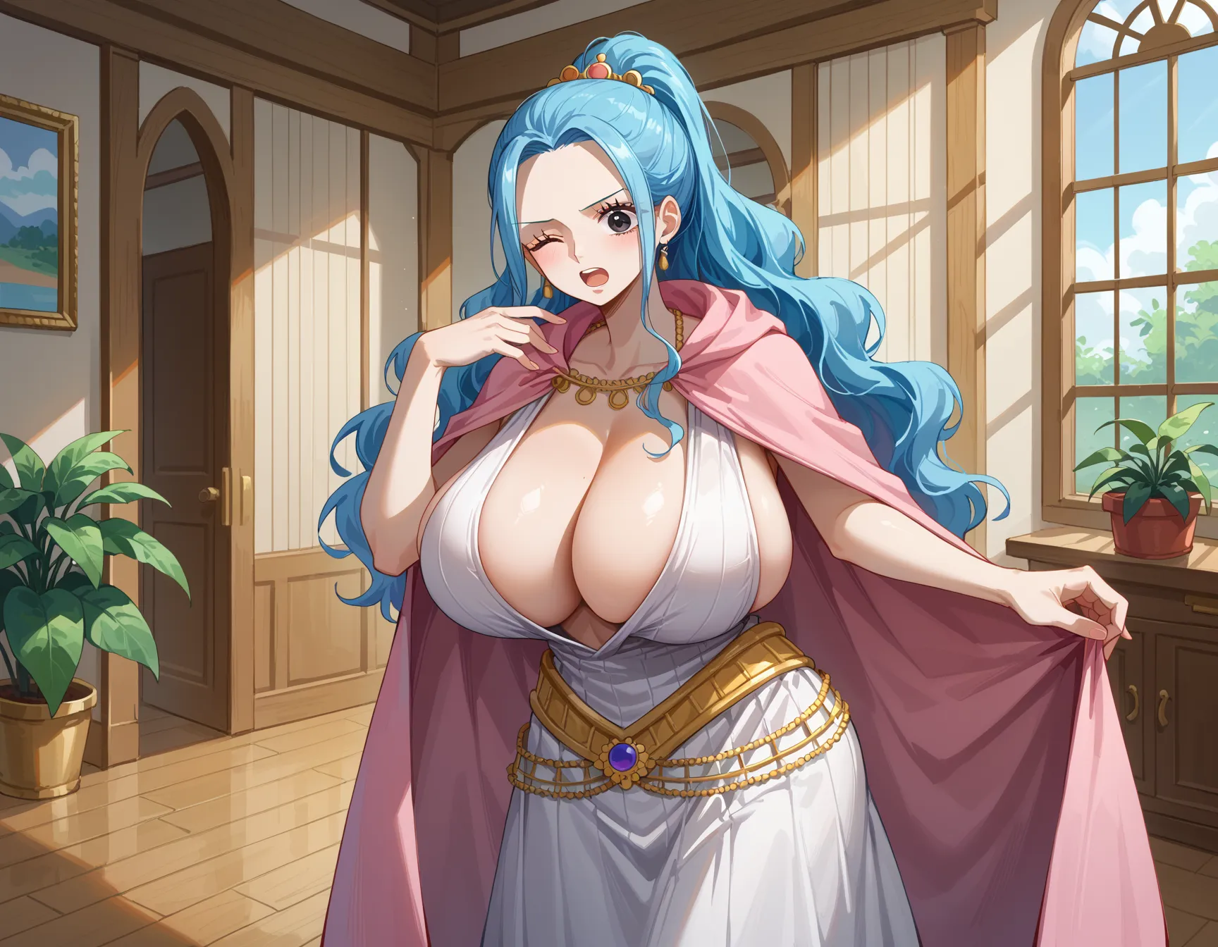 【「爆乳・超乳」AIエロ画像（イラスト・アニメ・二次元風）5621枚まとめ！(35ページ目)のエロ画像24枚目