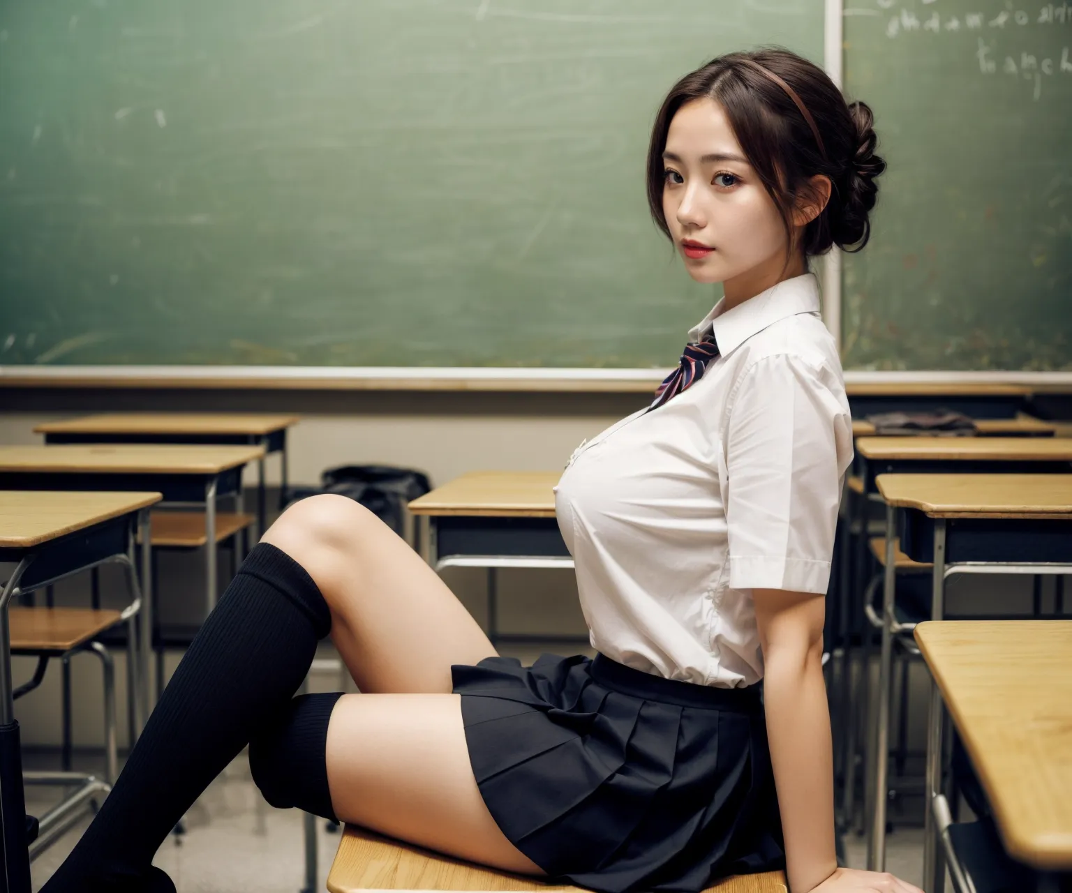 【「女子校生・JK×尻」AIエロ画像（リアル・実写・フォト風）3629枚まとめ！(22ページ目)のエロ画像29枚目