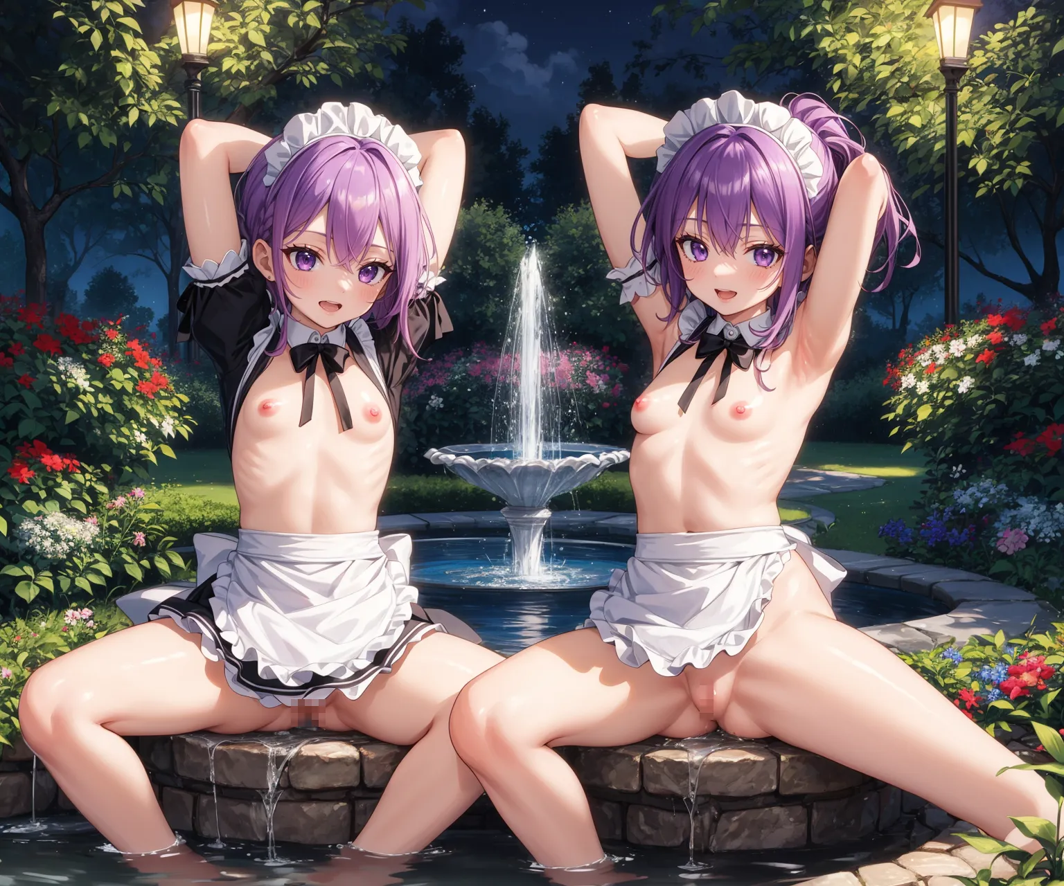 【「メイド」AIエロ画像（イラスト・アニメ・二次元風）516枚まとめ！(4ページ目)のエロ画像11枚目