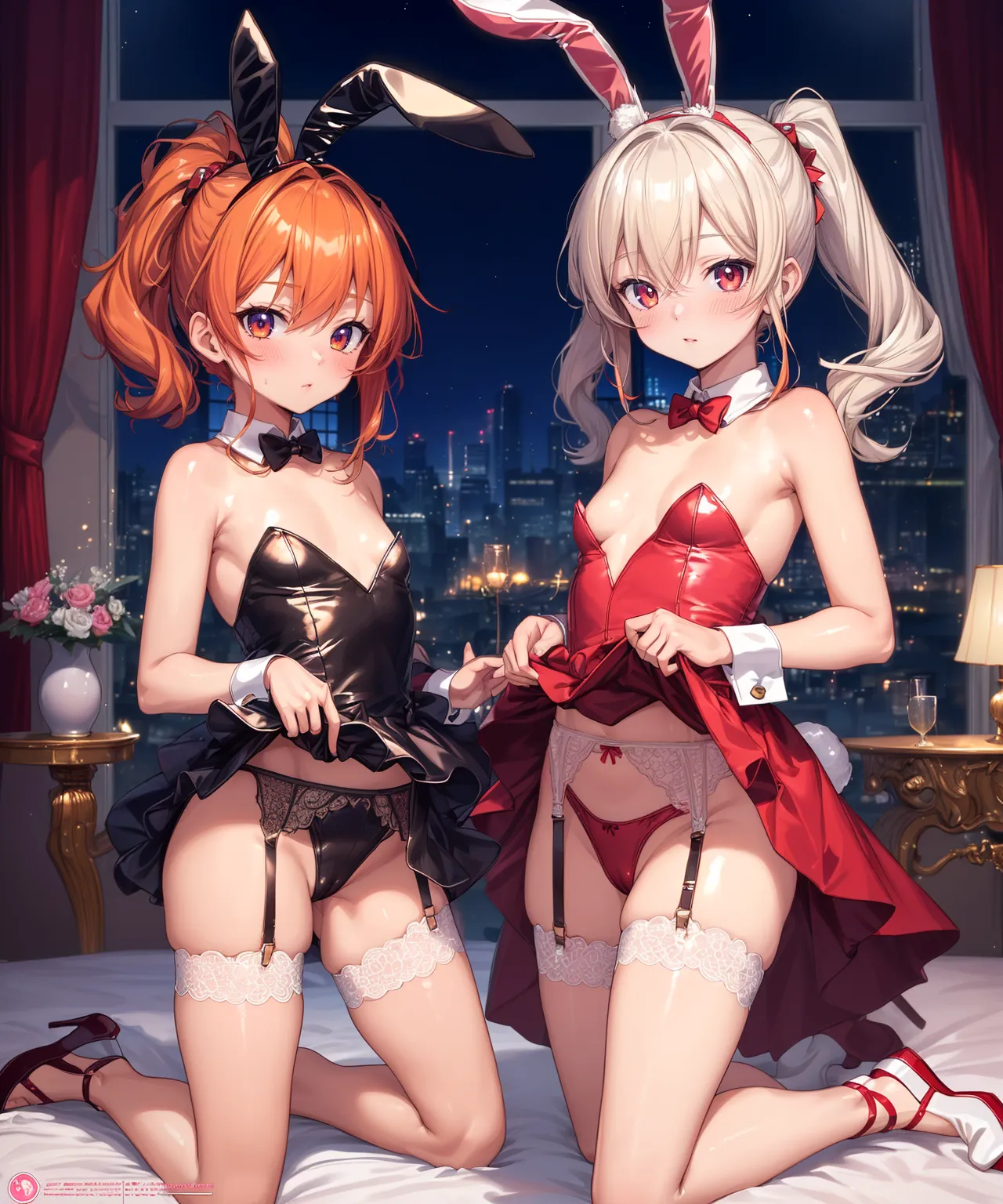 【「下着（ブラジャー・パンティ）」AIエロ画像（イラスト・アニメ・二次元風）15996枚まとめ！(96ページ目)のエロ画像18枚目