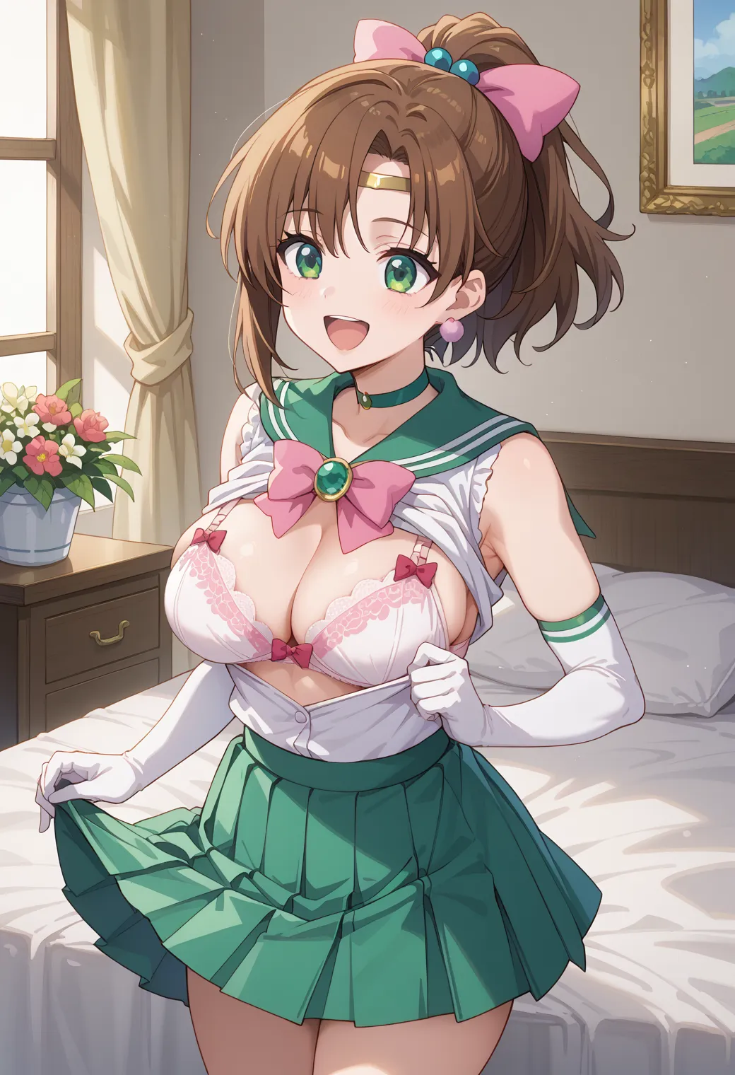 【「下着（ブラジャー・パンティ）」AIエロ画像（イラスト・アニメ・二次元風）15996枚まとめ！(96ページ目)のエロ画像4枚目