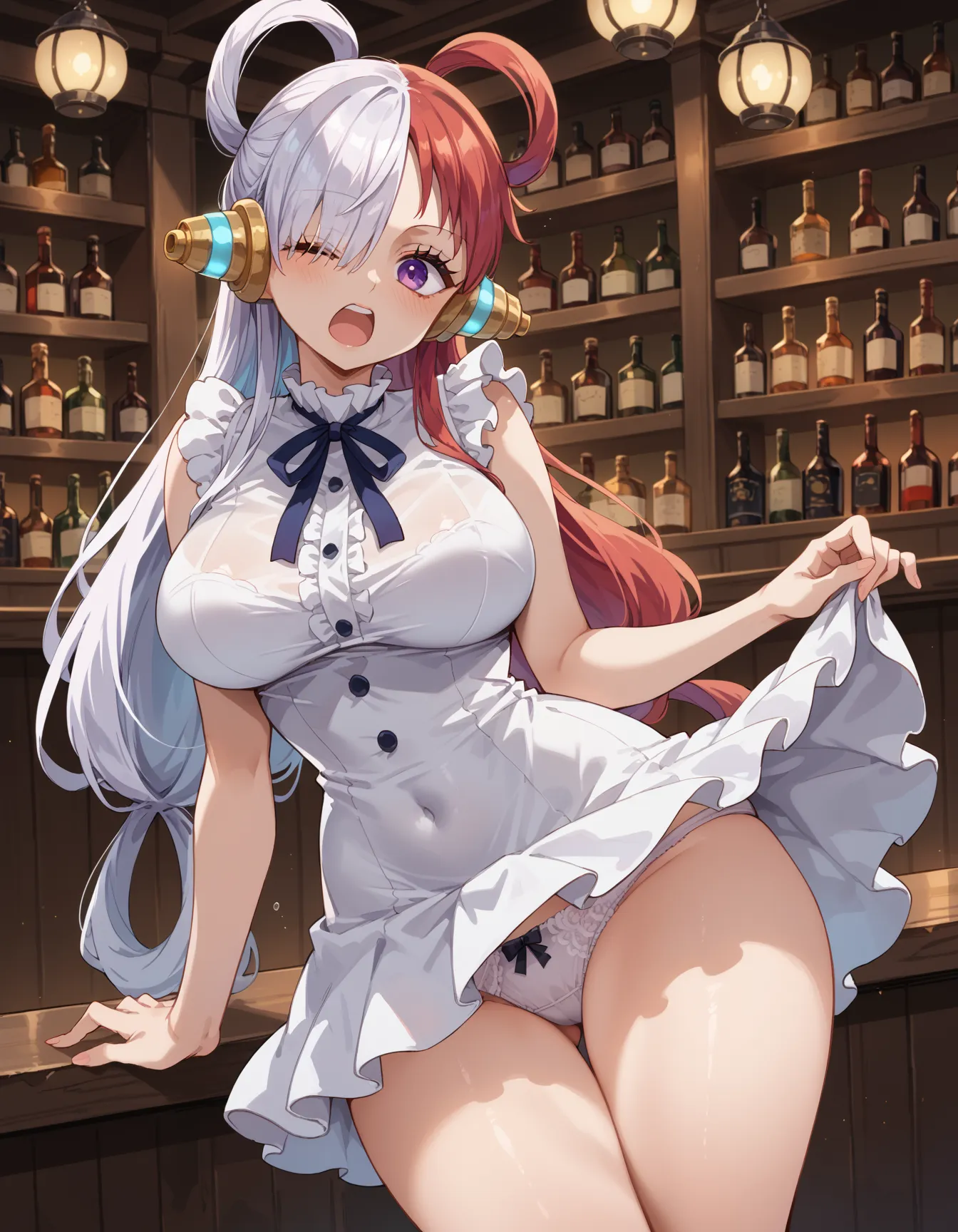 【「下着（ブラジャー・パンティ）」AIエロ画像（イラスト・アニメ・二次元風）15996枚まとめ！(95ページ目)のエロ画像21枚目