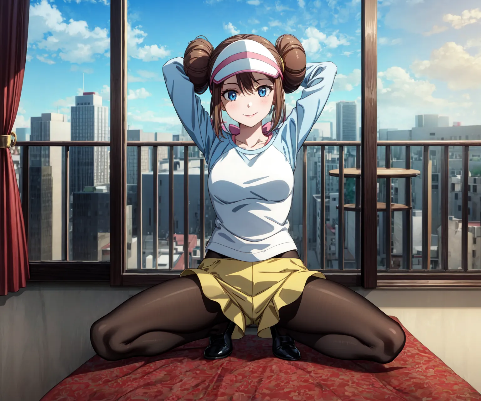 【「パンスト」AIエロ画像（イラスト・アニメ・二次元風）1436枚まとめ！(9ページ目)のエロ画像27枚目