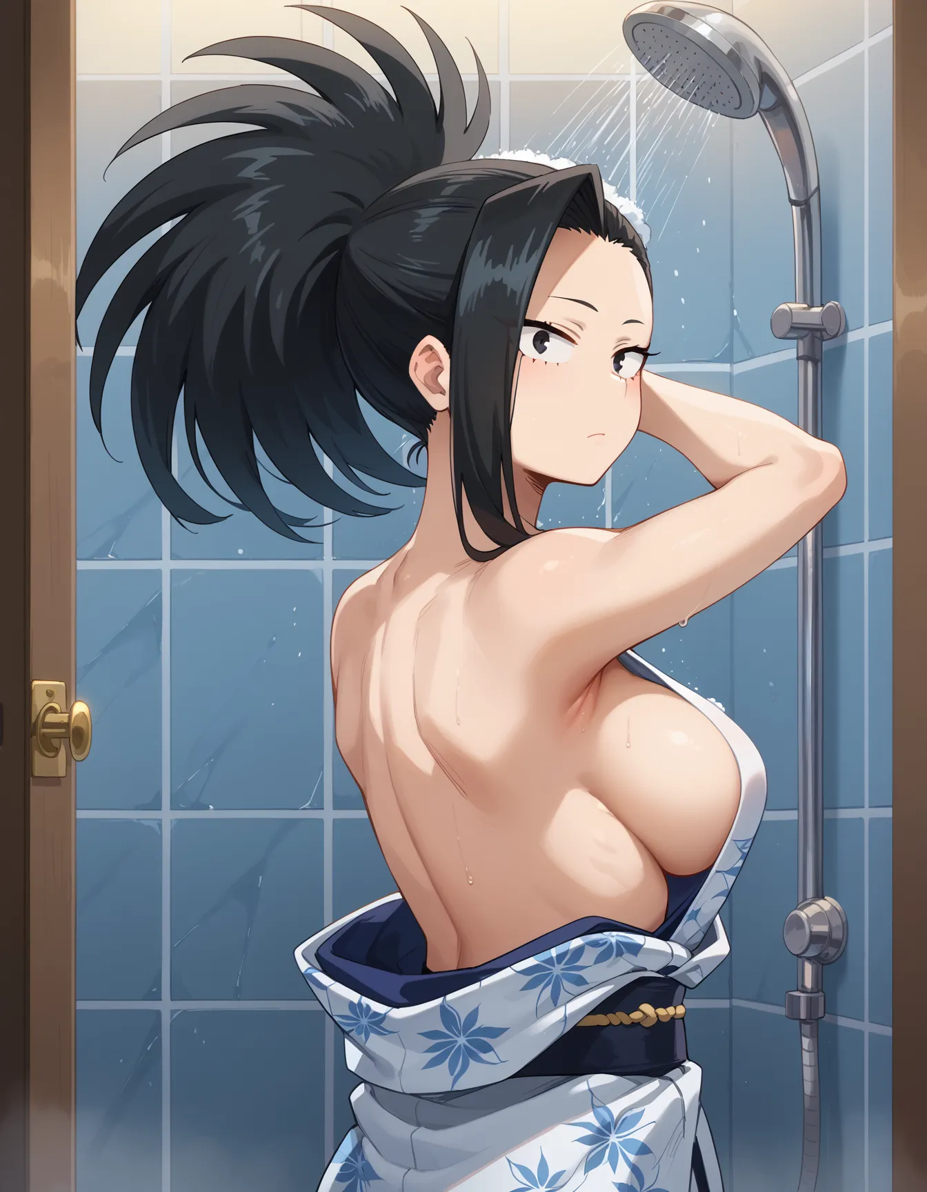 【「着物」AIエロ画像（イラスト・アニメ・二次元風）1472枚まとめ！(9ページ目)のエロ画像25枚目