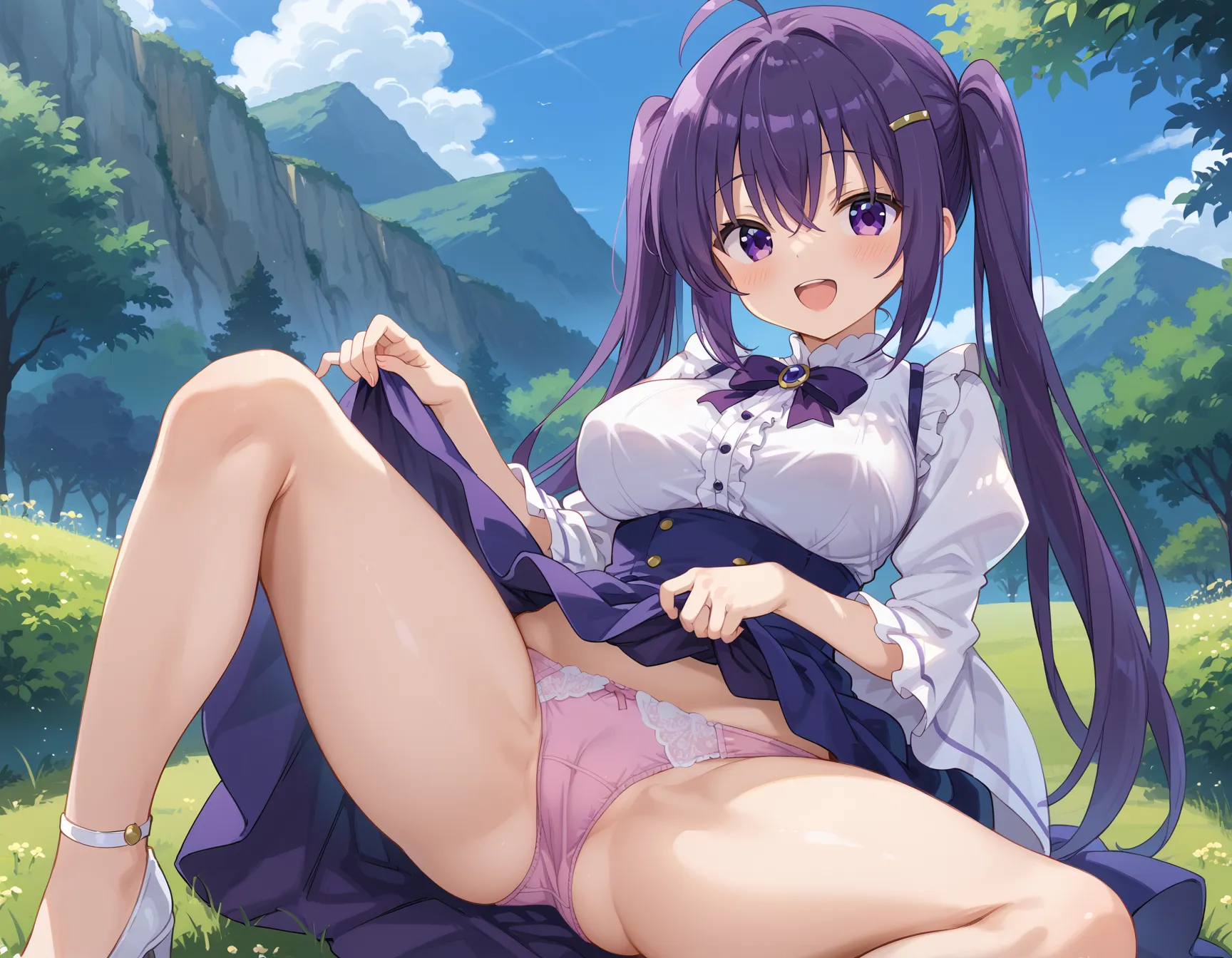 【「下着（ブラジャー・パンティ）」AIエロ画像（イラスト・アニメ・二次元風）15996枚まとめ！(95ページ目)のエロ画像12枚目