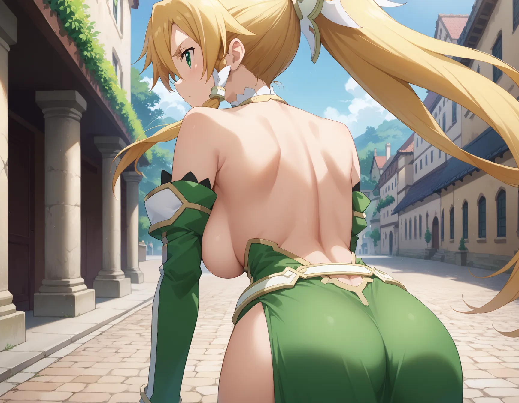 【「尻×ヌード・全裸」AIエロ画像（イラスト・アニメ・二次元風）4110枚まとめ！(26ページ目)のエロ画像20枚目