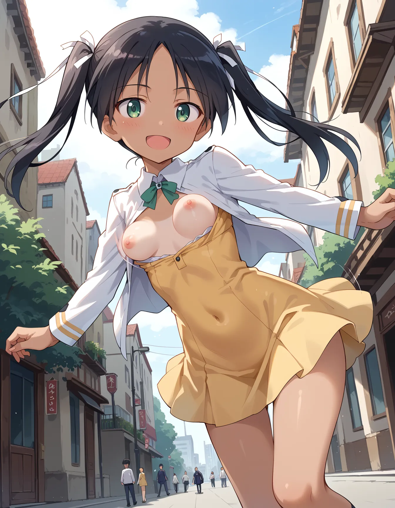 【「ロリ・小柄」AIエロ画像（イラスト・アニメ・二次元風）12883枚まとめ！(79ページ目)のエロ画像9枚目