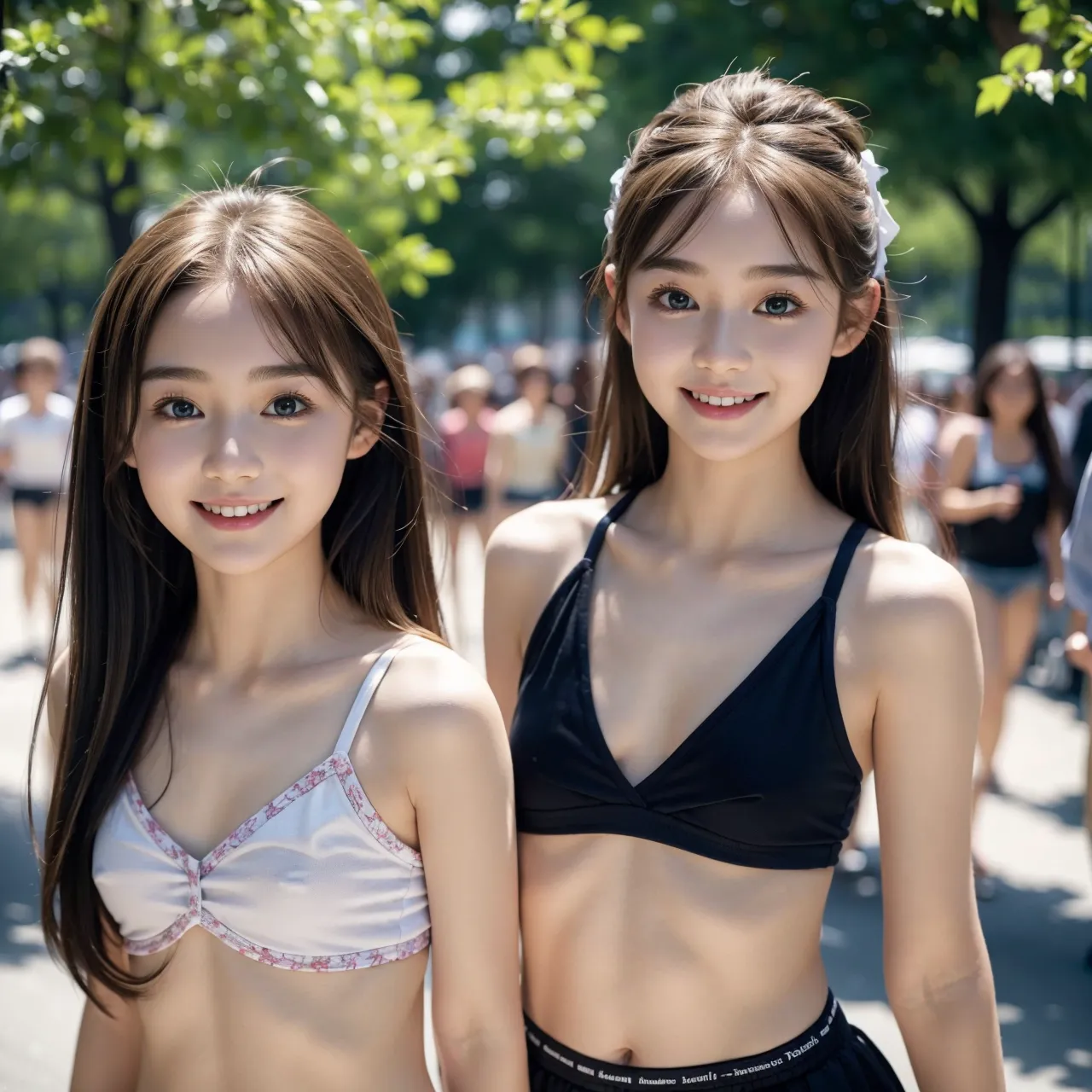 【「貧乳」AIエロ画像（リアル・実写・フォト風）21896枚まとめ！(130ページ目)のエロ画像4枚目