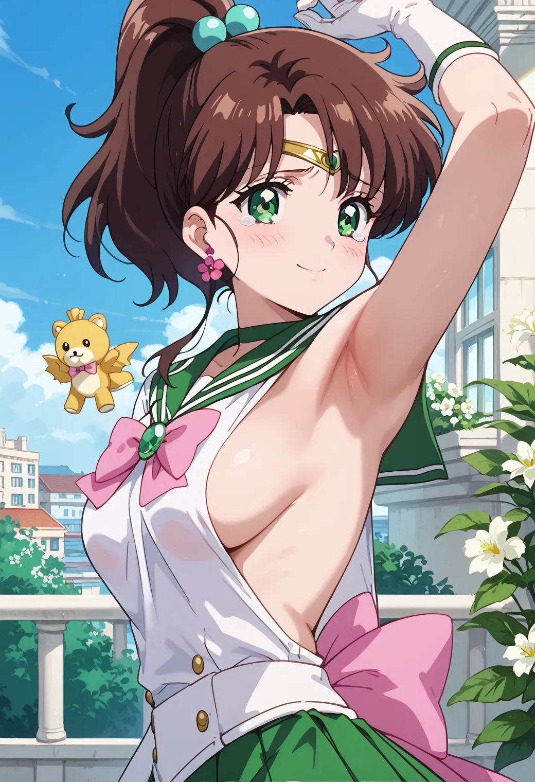 【「腋・脇」AIエロ画像（イラスト・アニメ・二次元風）4705枚まとめ！(28ページ目)のエロ画像1枚目