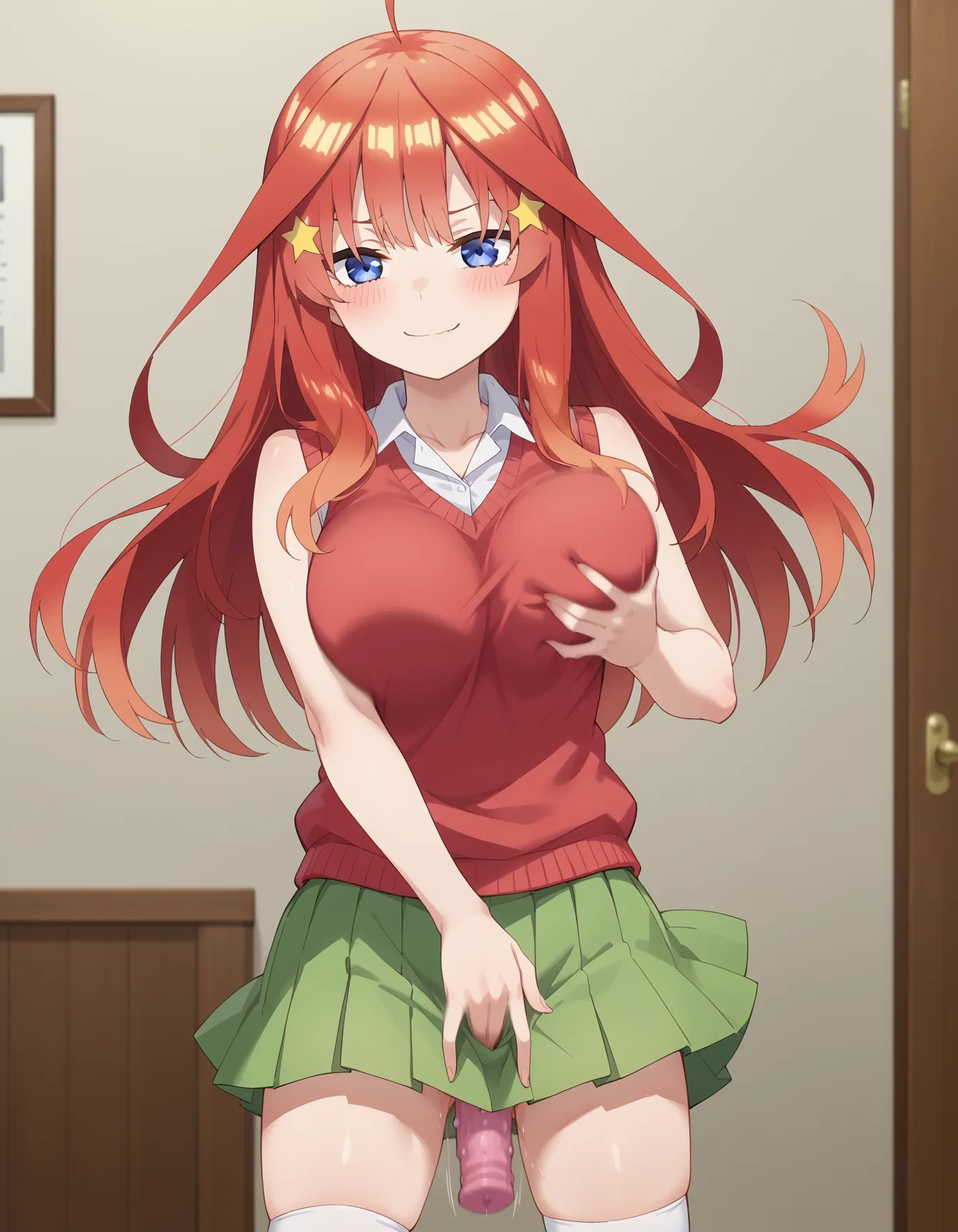 【「おまんこ×学制服」AIエロ画像（リアル・実写・フォト風）1476枚まとめ！(8ページ目)のエロ画像14枚目