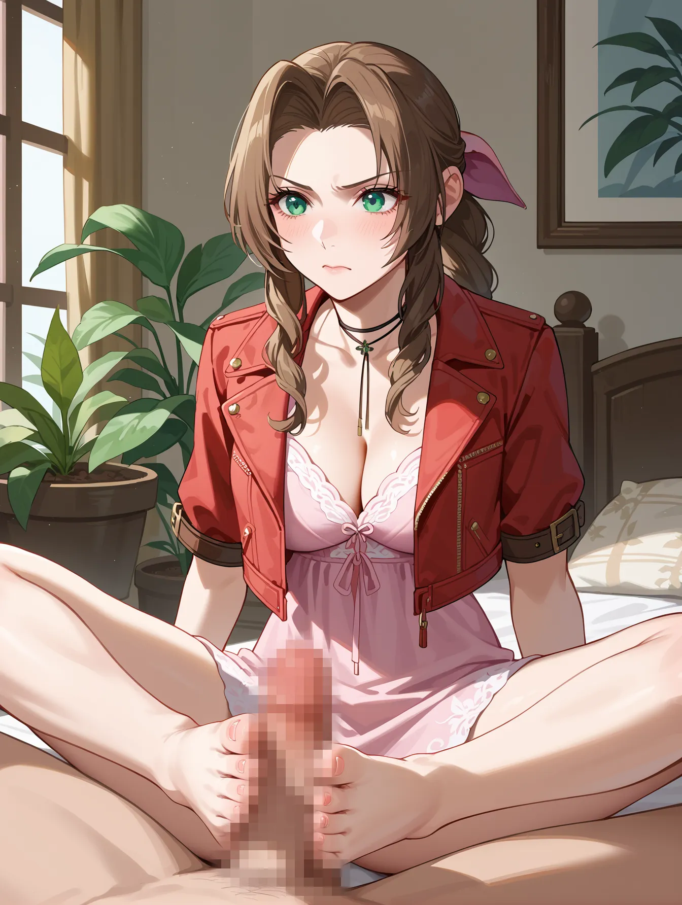 【「下着（ブラジャー・パンティ）」AIエロ画像（イラスト・アニメ・二次元風）15996枚まとめ！(94ページ目)のエロ画像2枚目