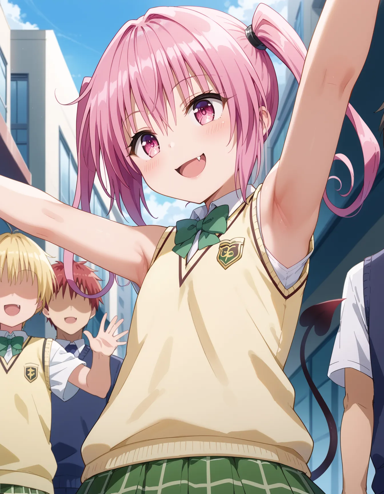 【「学制服」AIエロ画像（イラスト・アニメ・二次元風）4855枚まとめ！(28ページ目)のエロ画像18枚目