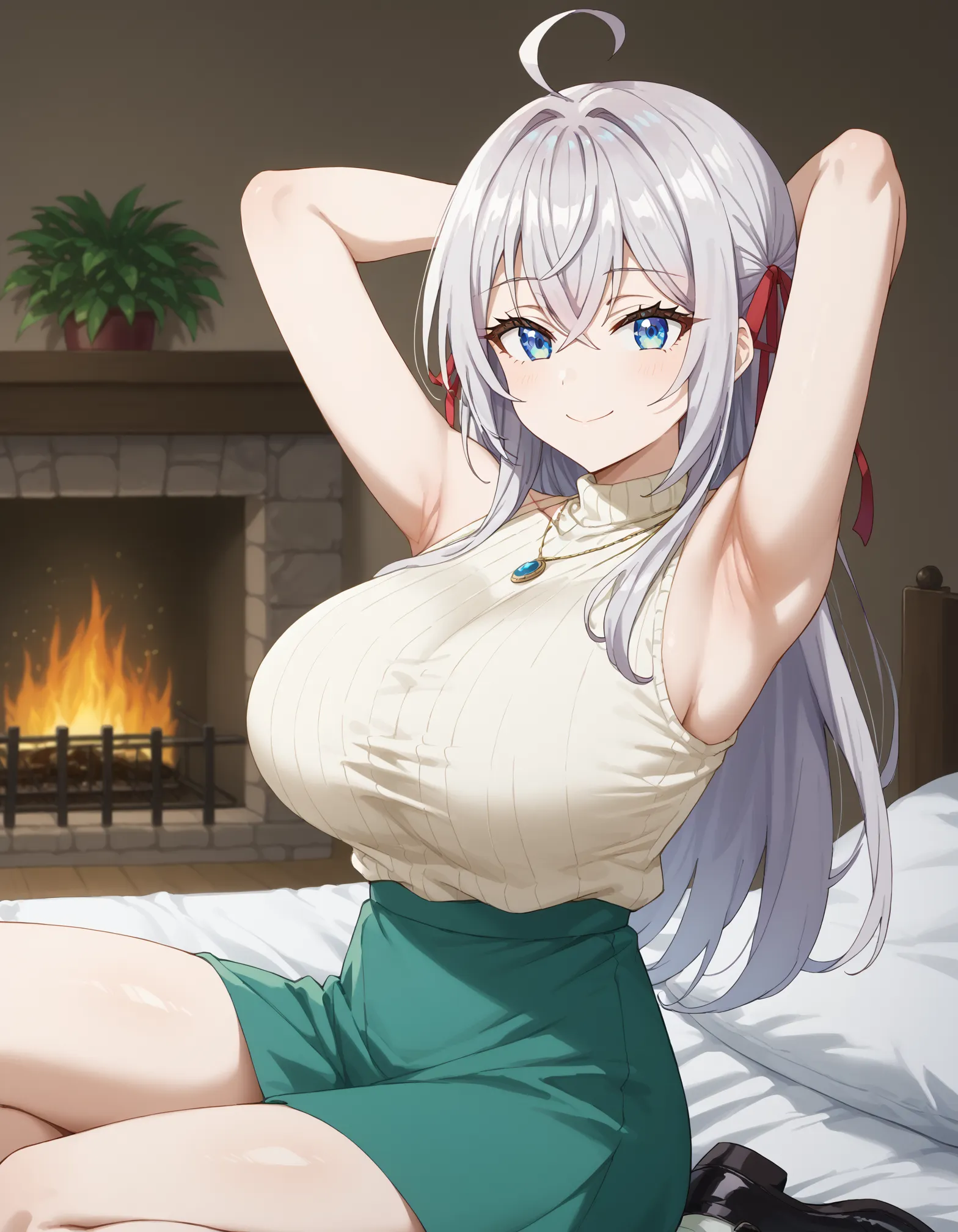 【「腋・脇」AIエロ画像（イラスト・アニメ・二次元風）4705枚まとめ！(27ページ目)のエロ画像22枚目