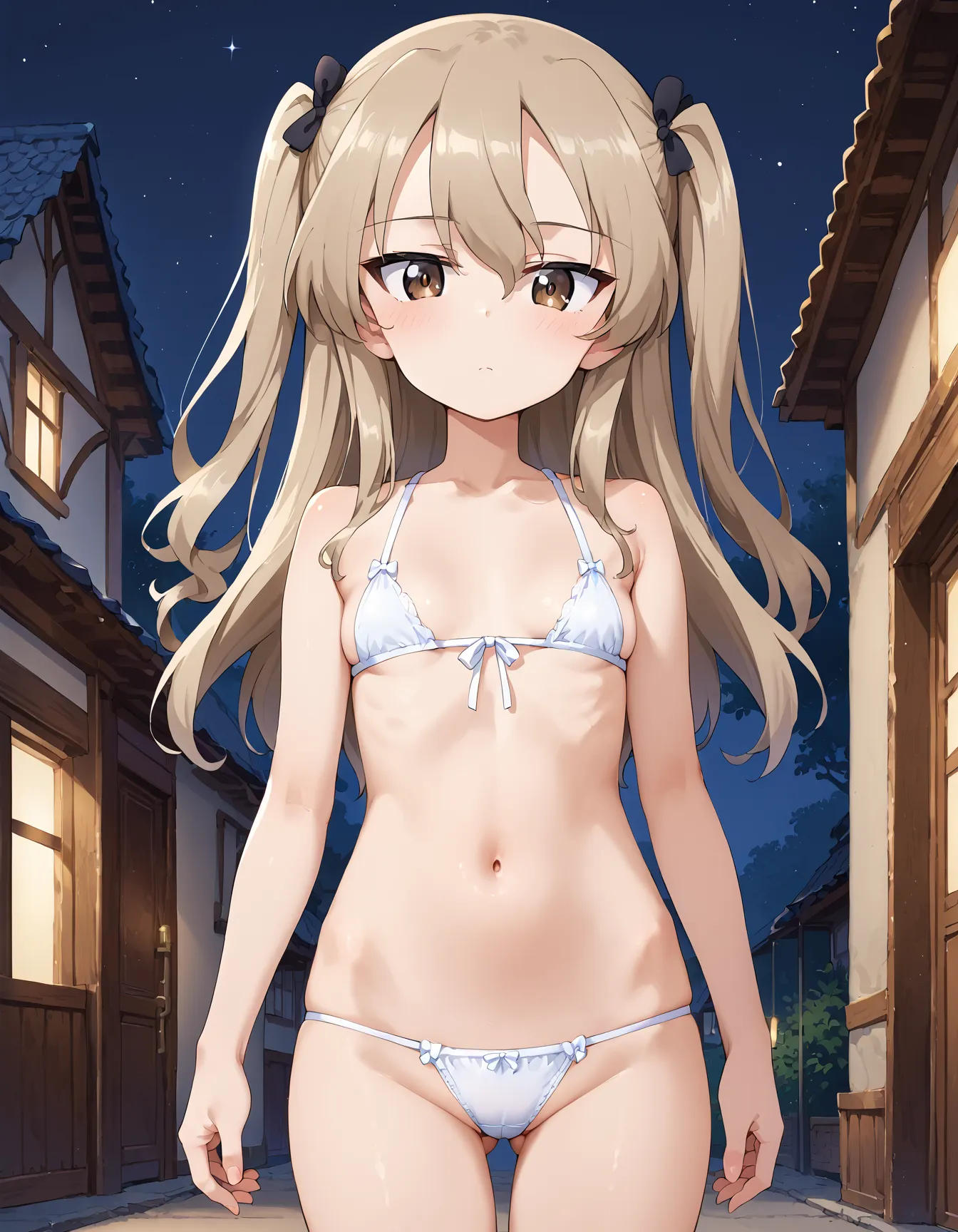 【「下着（ブラジャー・パンティ）」AIエロ画像（イラスト・アニメ・二次元風）15996枚まとめ！(93ページ目)のエロ画像8枚目