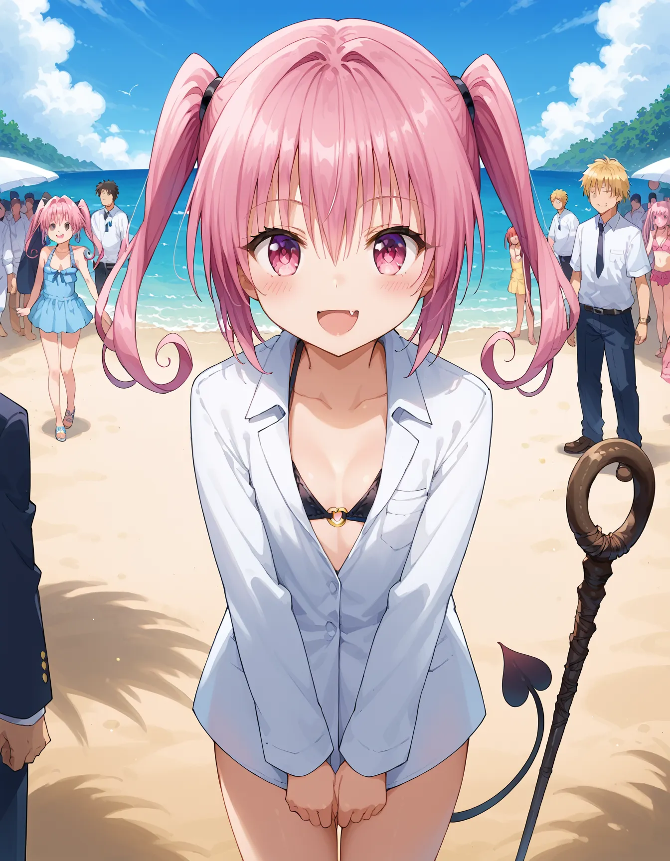 【「貧乳」AIエロ画像（イラスト・アニメ・二次元風）8390枚まとめ！(51ページ目)のエロ画像4枚目