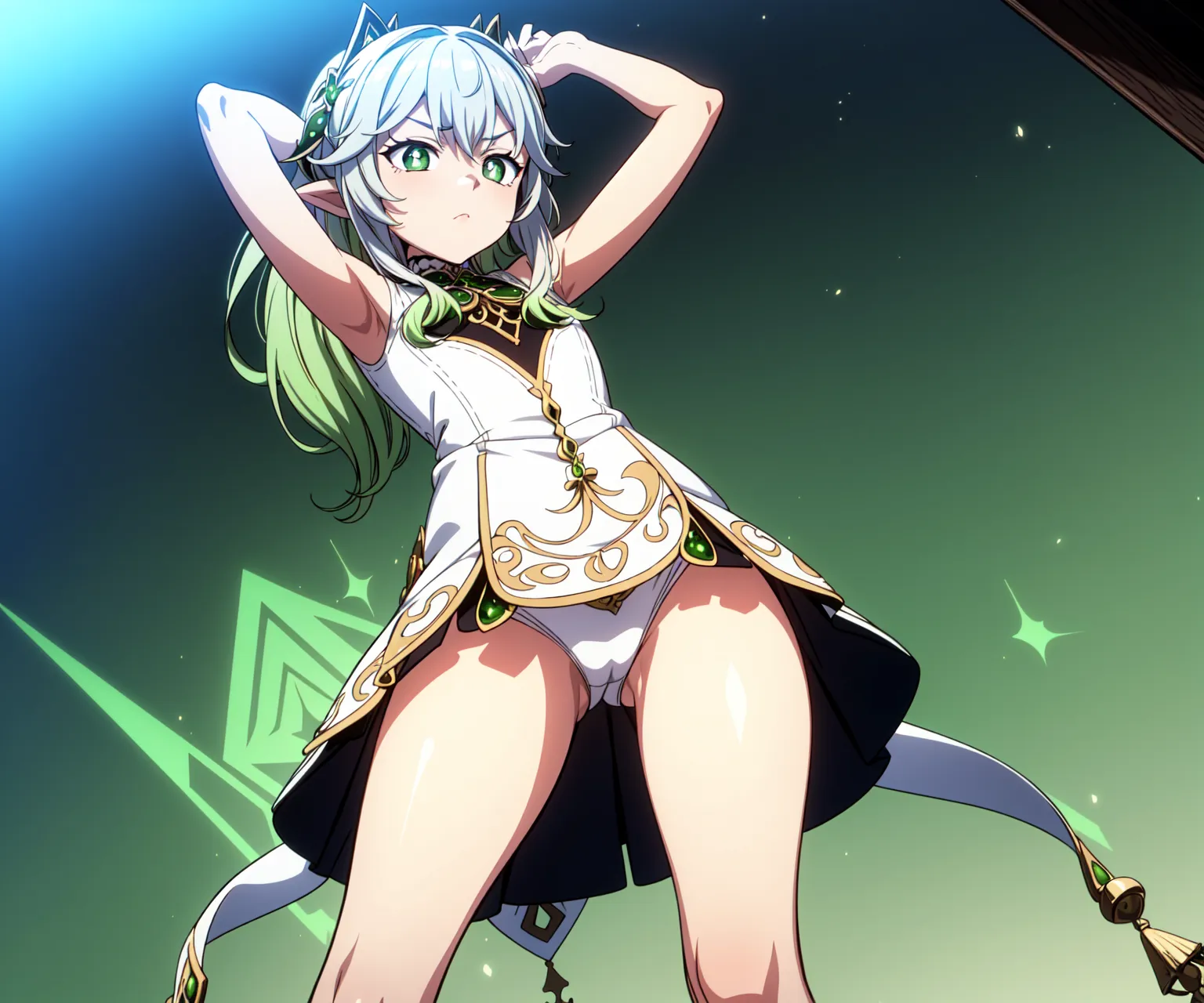 【「貧乳」AIエロ画像（イラスト・アニメ・二次元風）8390枚まとめ！(50ページ目)のエロ画像13枚目