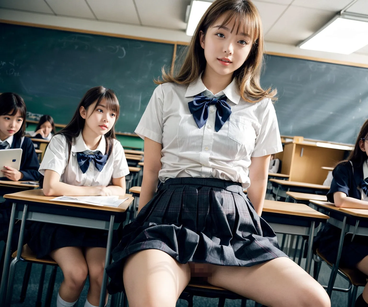 【「女子校生・JK×尻」AIエロ画像（リアル・実写・フォト風）3629枚まとめ！(21ページ目)のエロ画像10枚目