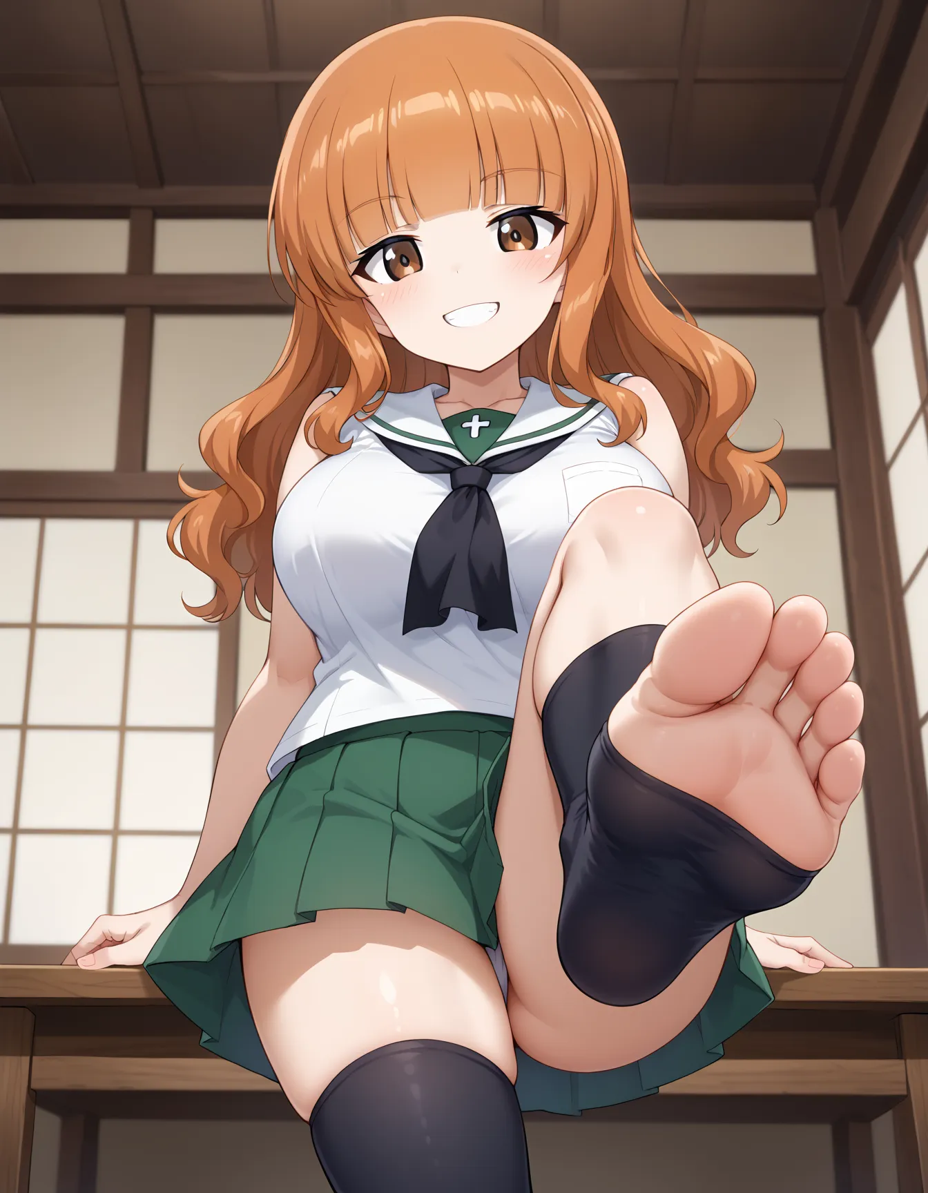 【「学制服」AIエロ画像（イラスト・アニメ・二次元風）4855枚まとめ！(28ページ目)のエロ画像2枚目