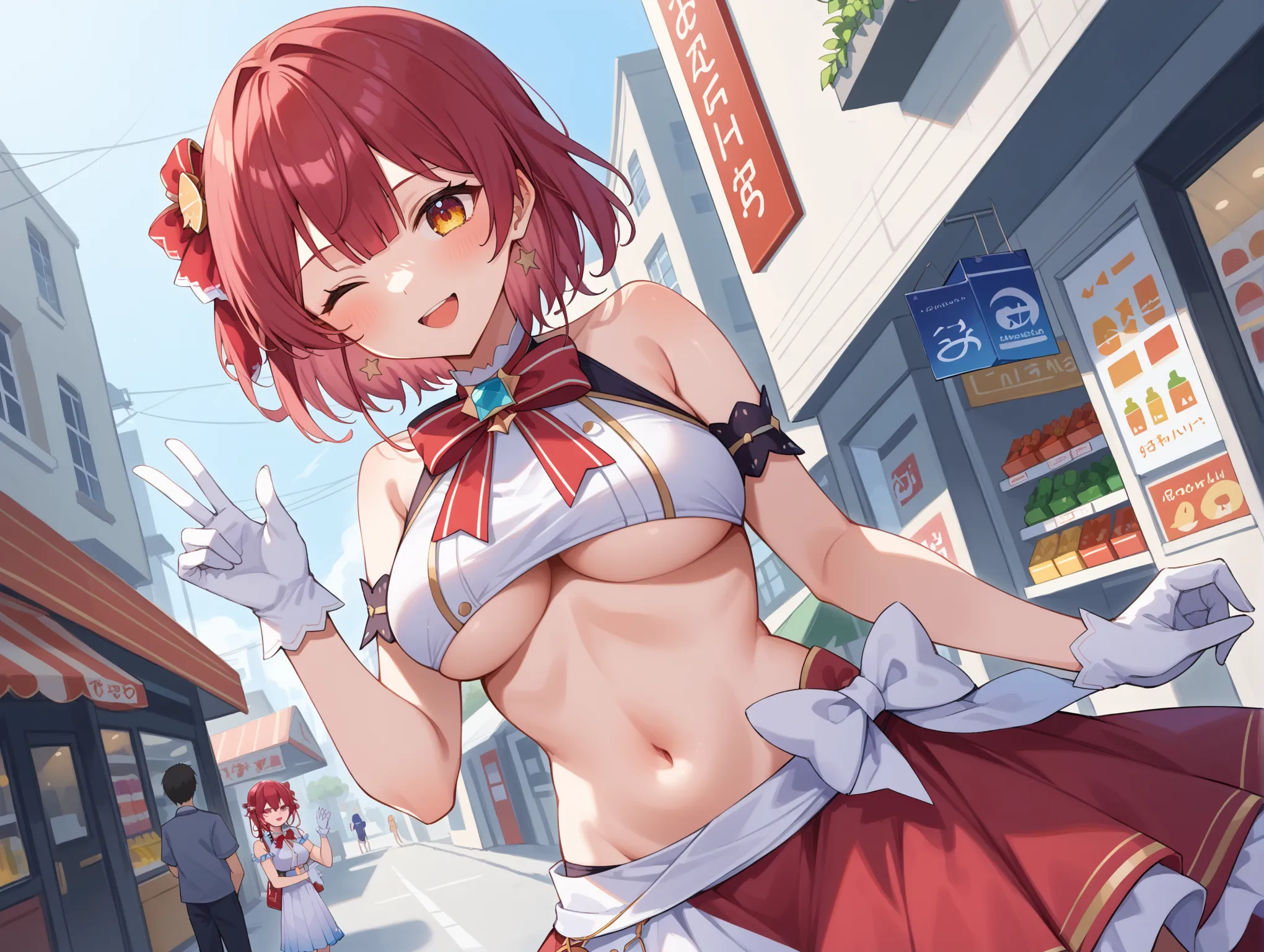 【「アイドル」AIエロ画像（イラスト・アニメ・二次元風）767枚まとめ！(5ページ目)のエロ画像20枚目