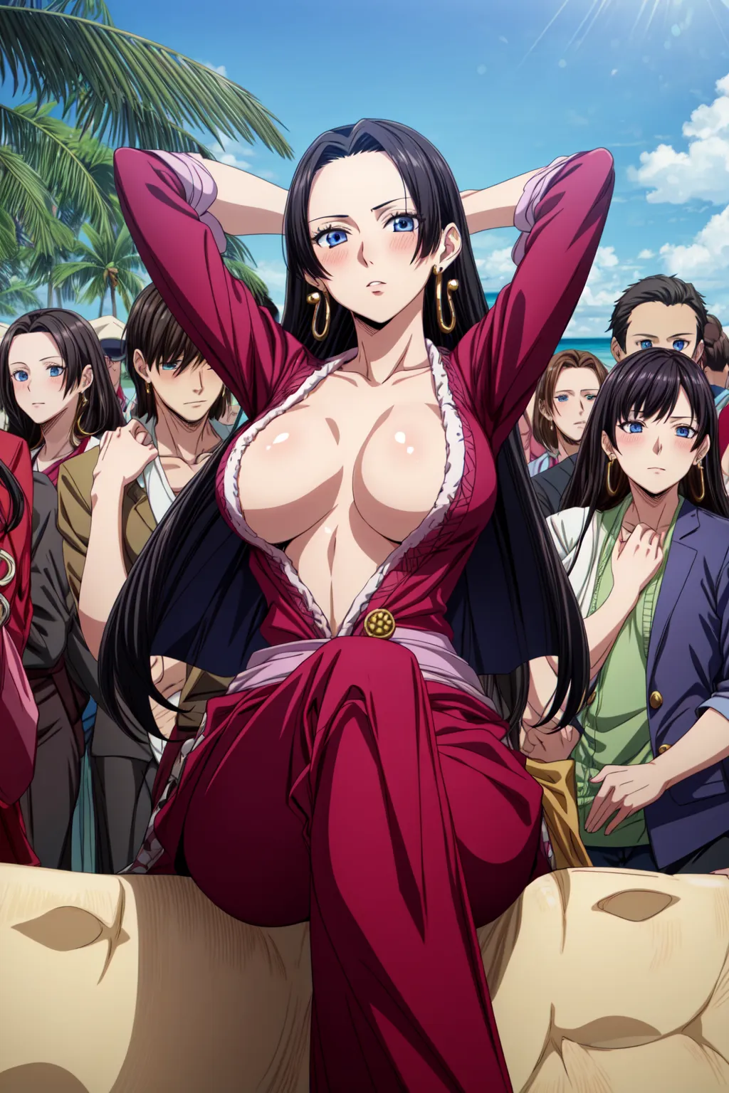 【「巨乳」AIエロ画像（イラスト・アニメ・二次元風）26161枚まとめ！(154ページ目)のエロ画像14枚目