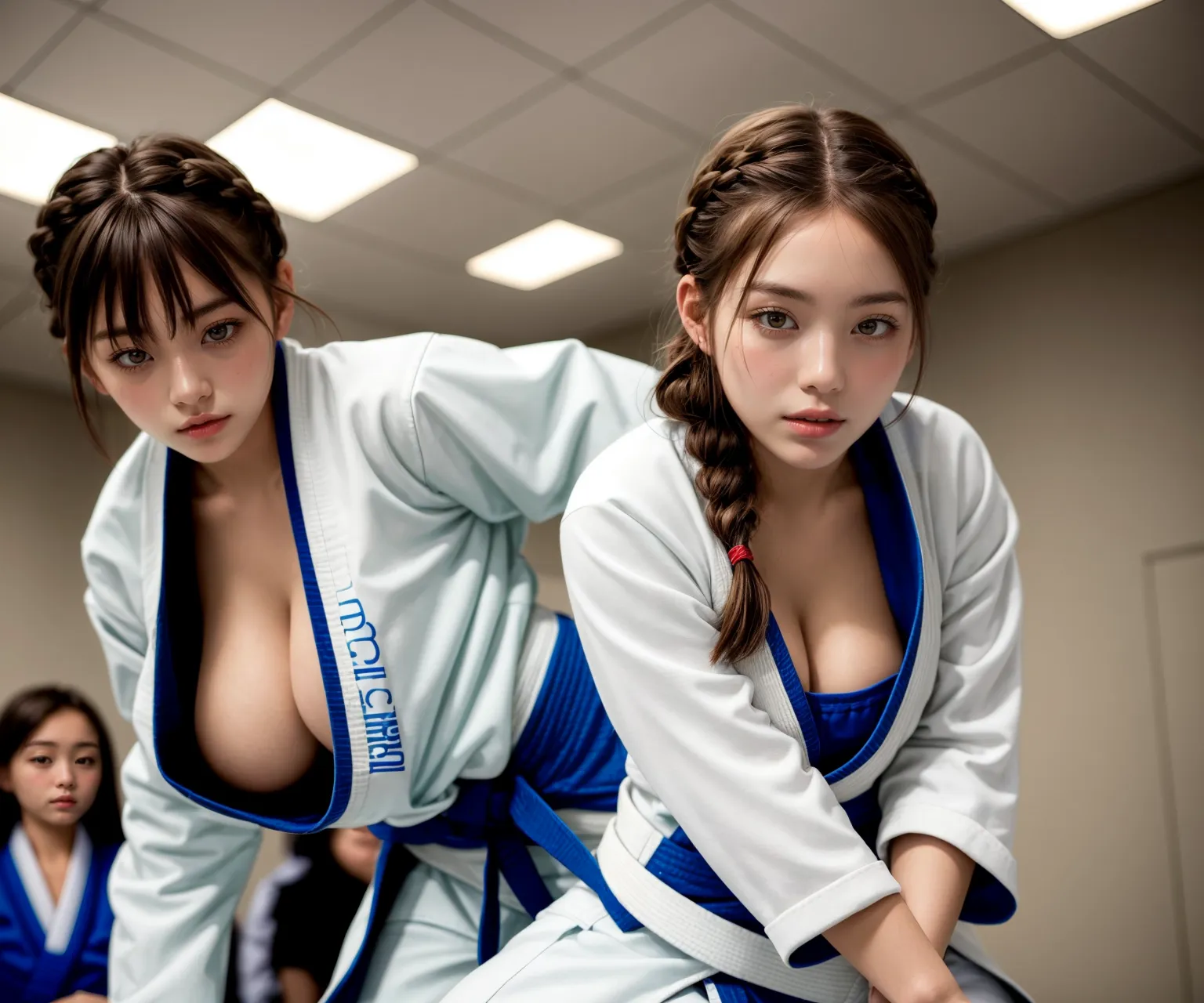 【「道着（空手・柔道）」AIエロ画像（リアル・実写・フォト風）515枚まとめ！(3ページ目)のエロ画像24枚目