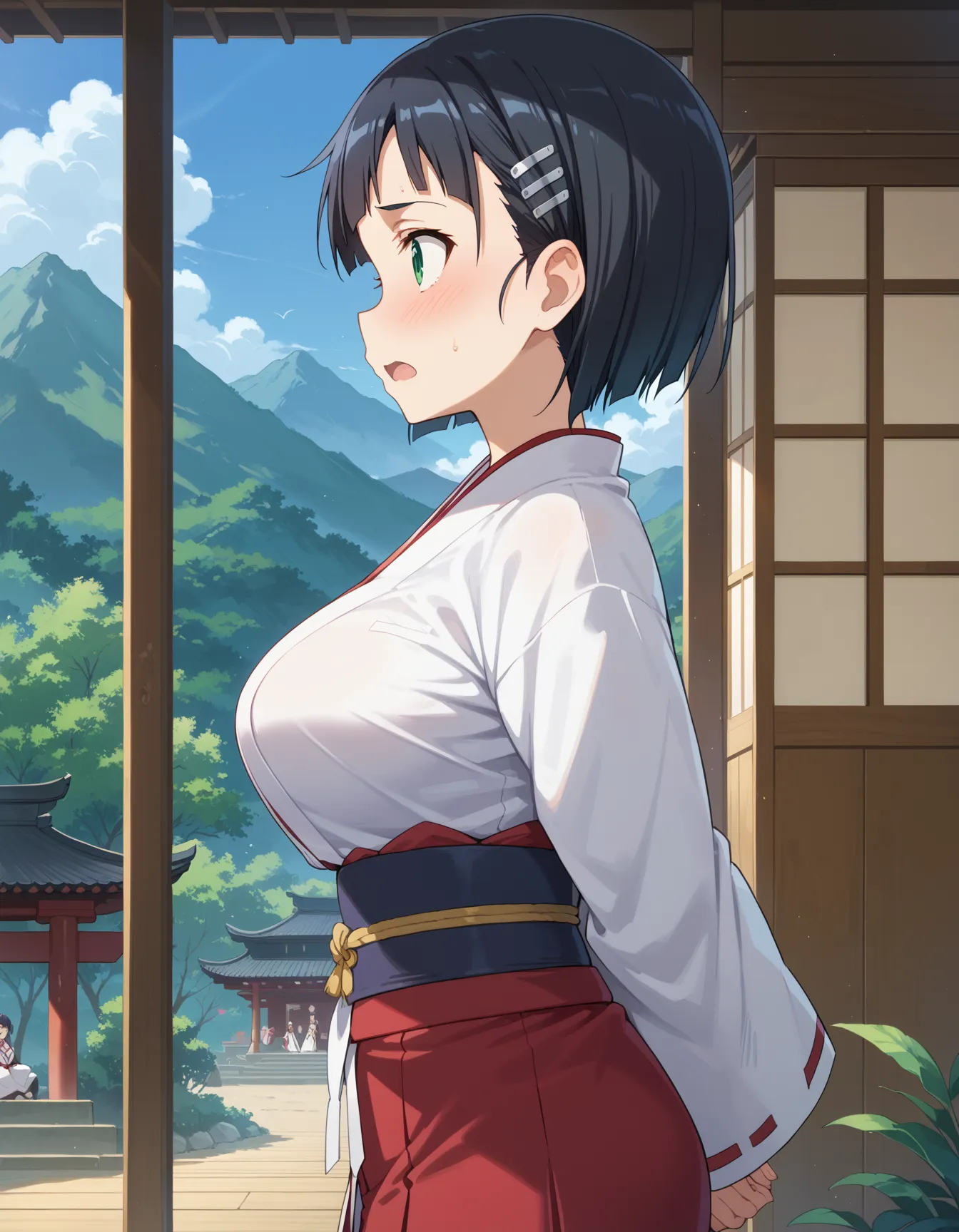 【「巨乳」AIエロ画像（イラスト・アニメ・二次元風）26161枚まとめ！(152ページ目)のエロ画像27枚目