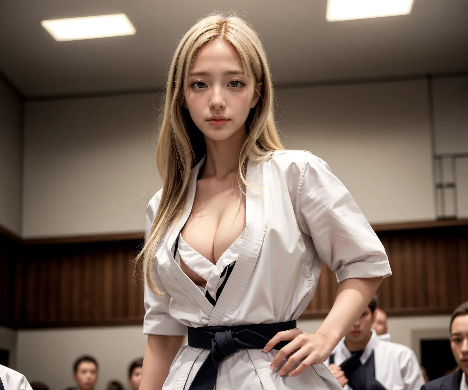 【「道着（空手・柔道）」AIエロ画像（リアル・実写・フォト風）515枚まとめ！(3ページ目)のエロ画像23枚目