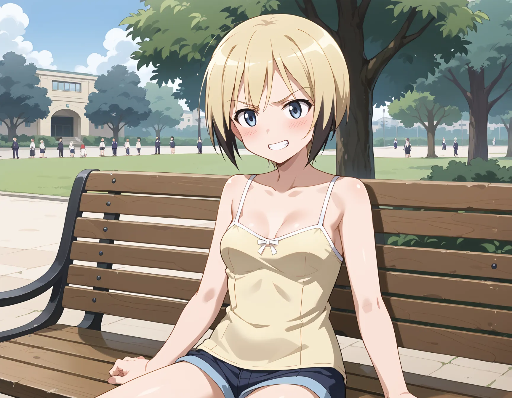 【「下着（ブラジャー・パンティ）」AIエロ画像（イラスト・アニメ・二次元風）15996枚まとめ！(90ページ目)のエロ画像4枚目