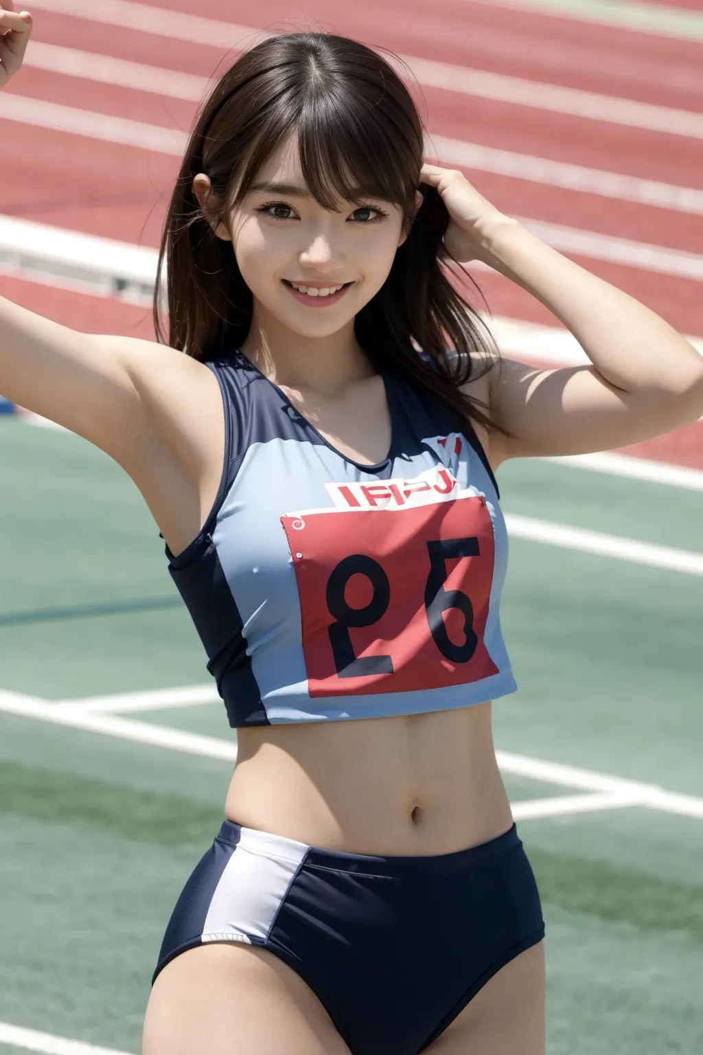 【「陸上」AIエロ画像（リアル・実写・フォト風）1156枚まとめ！(7ページ目)のエロ画像24枚目