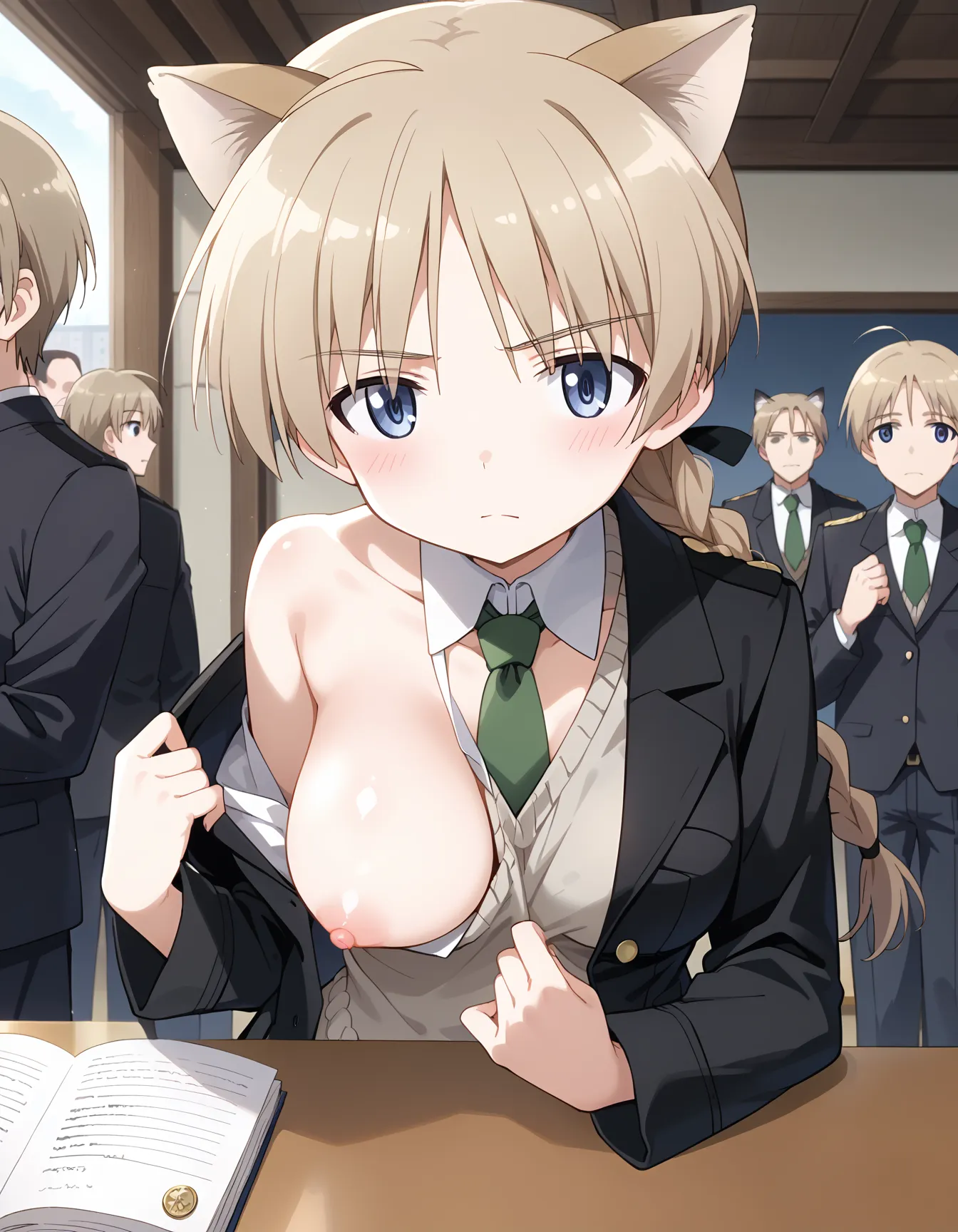 【「下着（ブラジャー・パンティ）」AIエロ画像（イラスト・アニメ・二次元風）15996枚まとめ！(89ページ目)のエロ画像26枚目